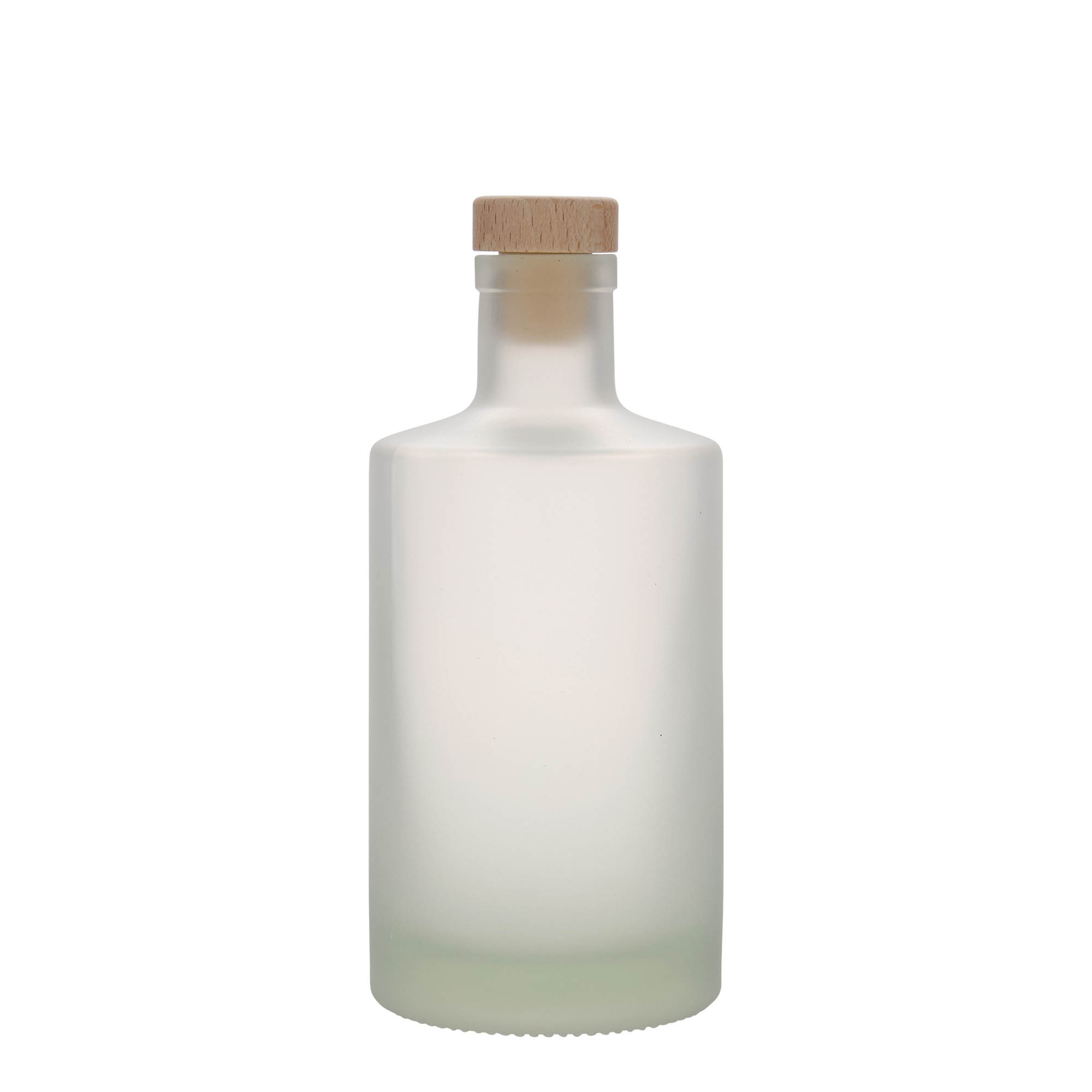 500 ml glazen fles 'Caroline', geijsd, hals: kurk
