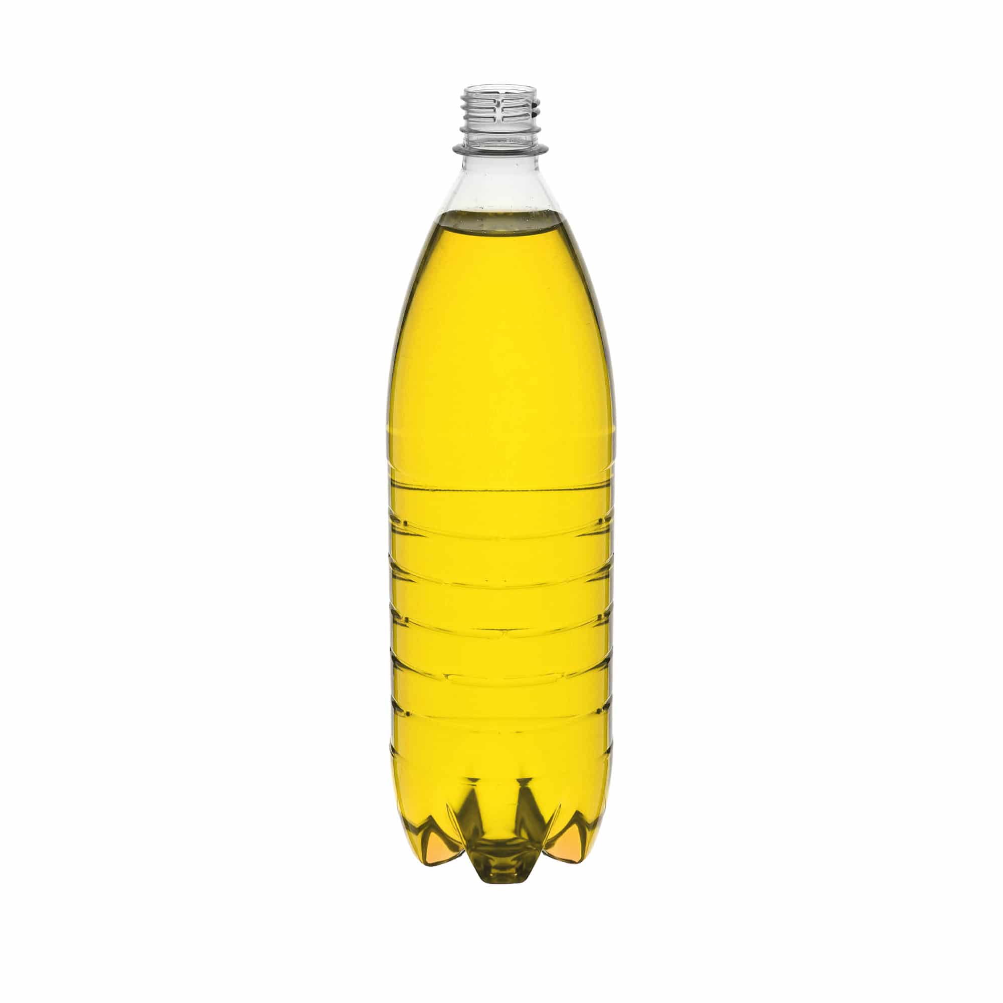 1000 ml PET-fles universeel, kunststof, hals: PCO28