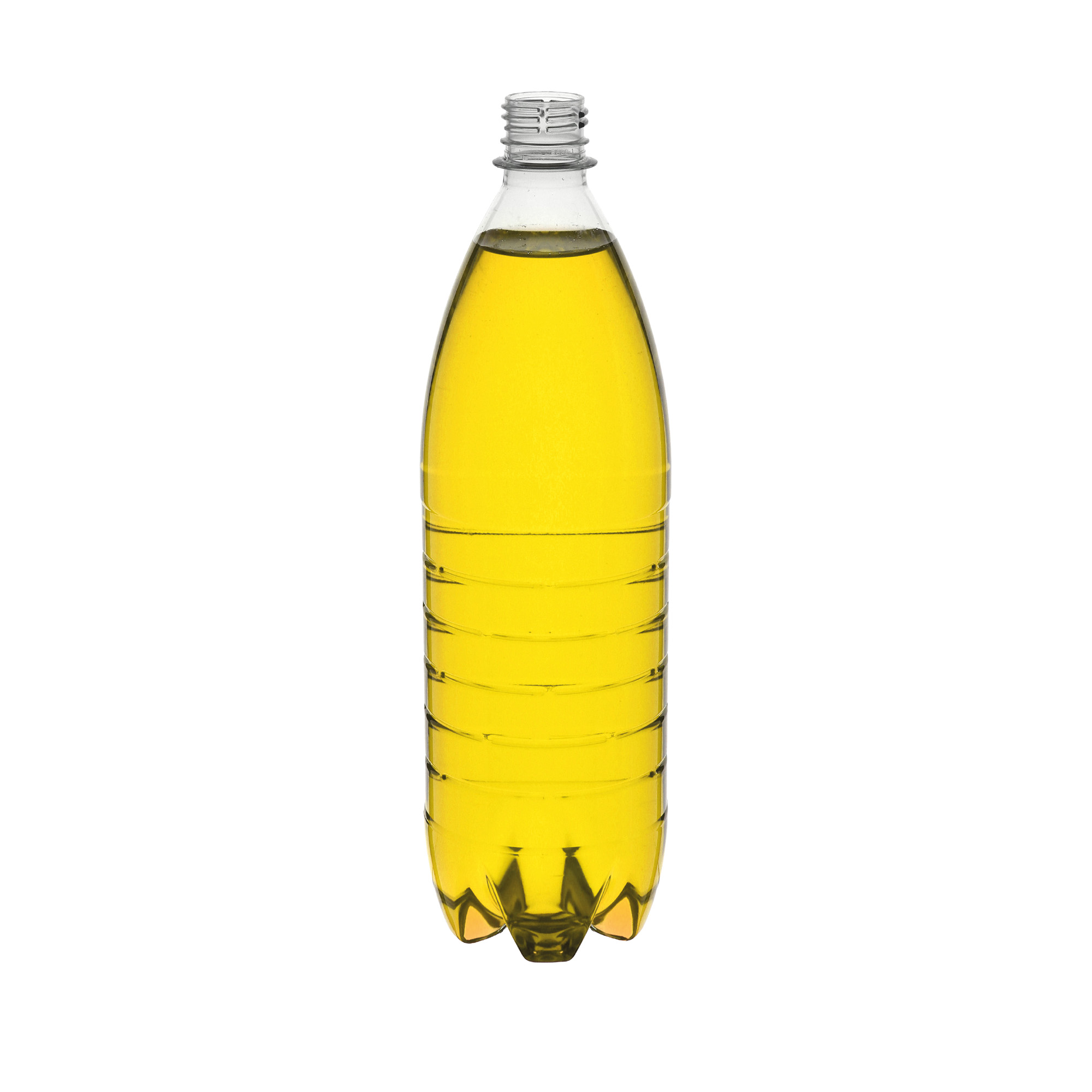 1000 ml PET-fles universeel, kunststof, hals: PCO28