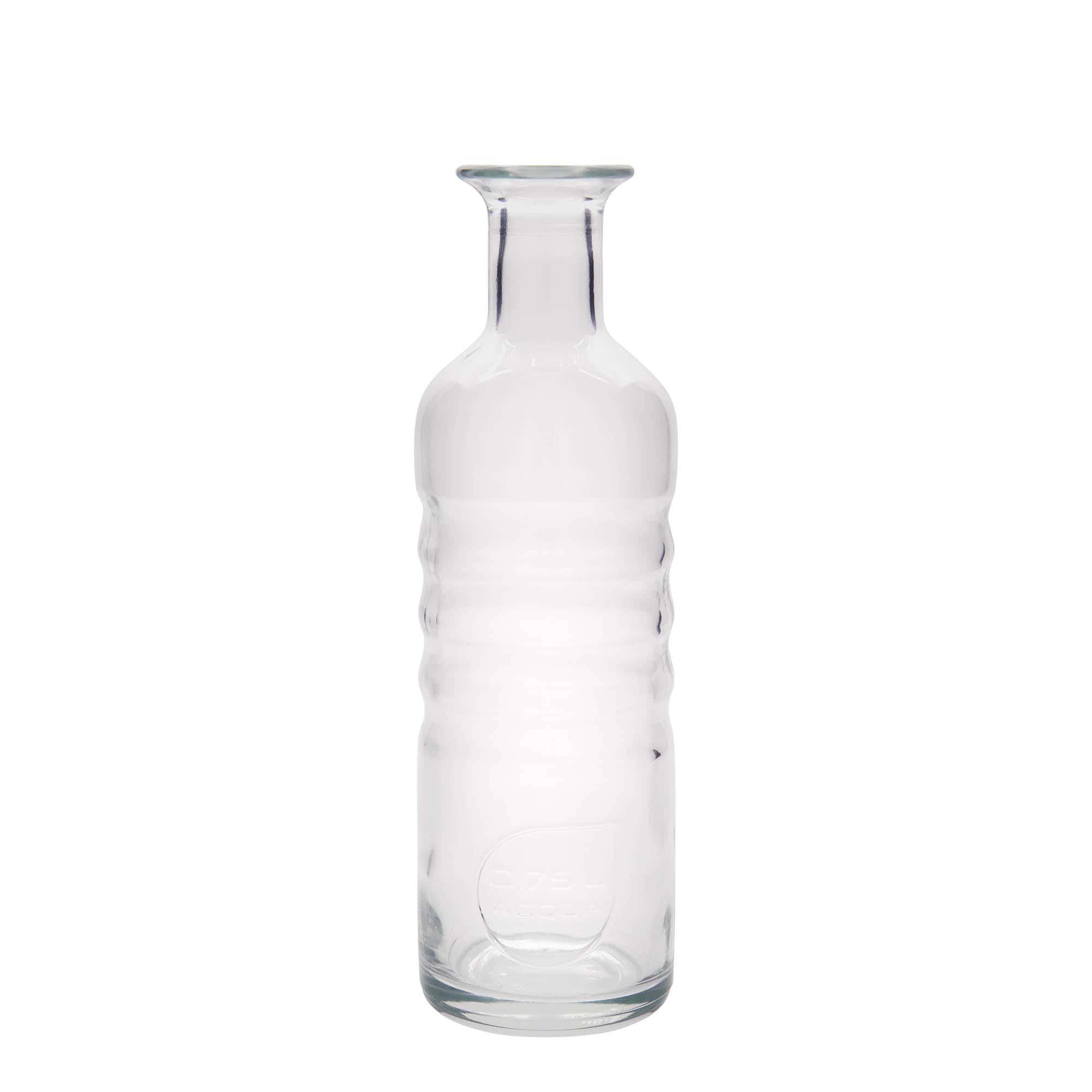 750 ml glazen fles 'Optima Acqua', hals: kurk