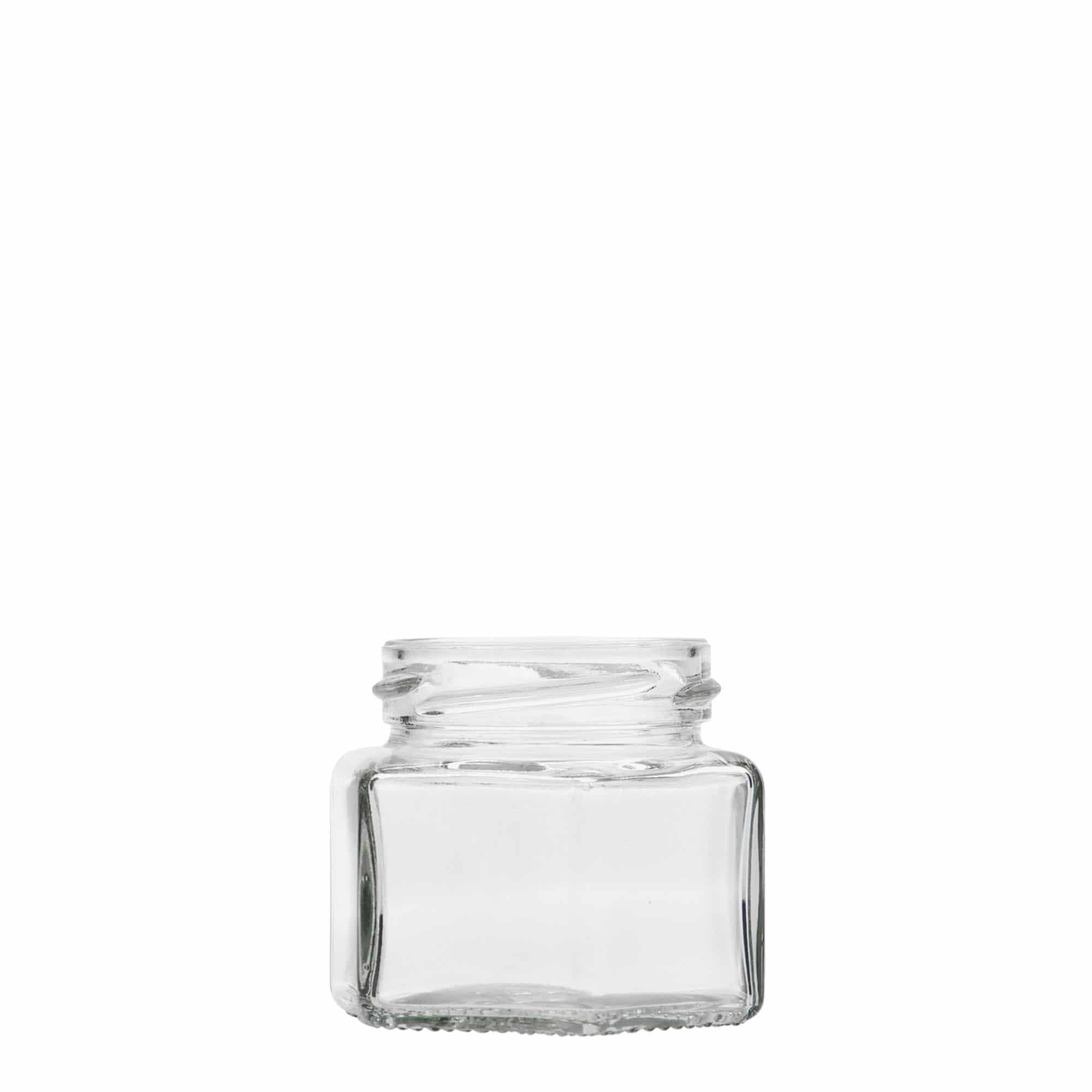 106 ml zeskantglas, opening: Twist-Off (TO 53)