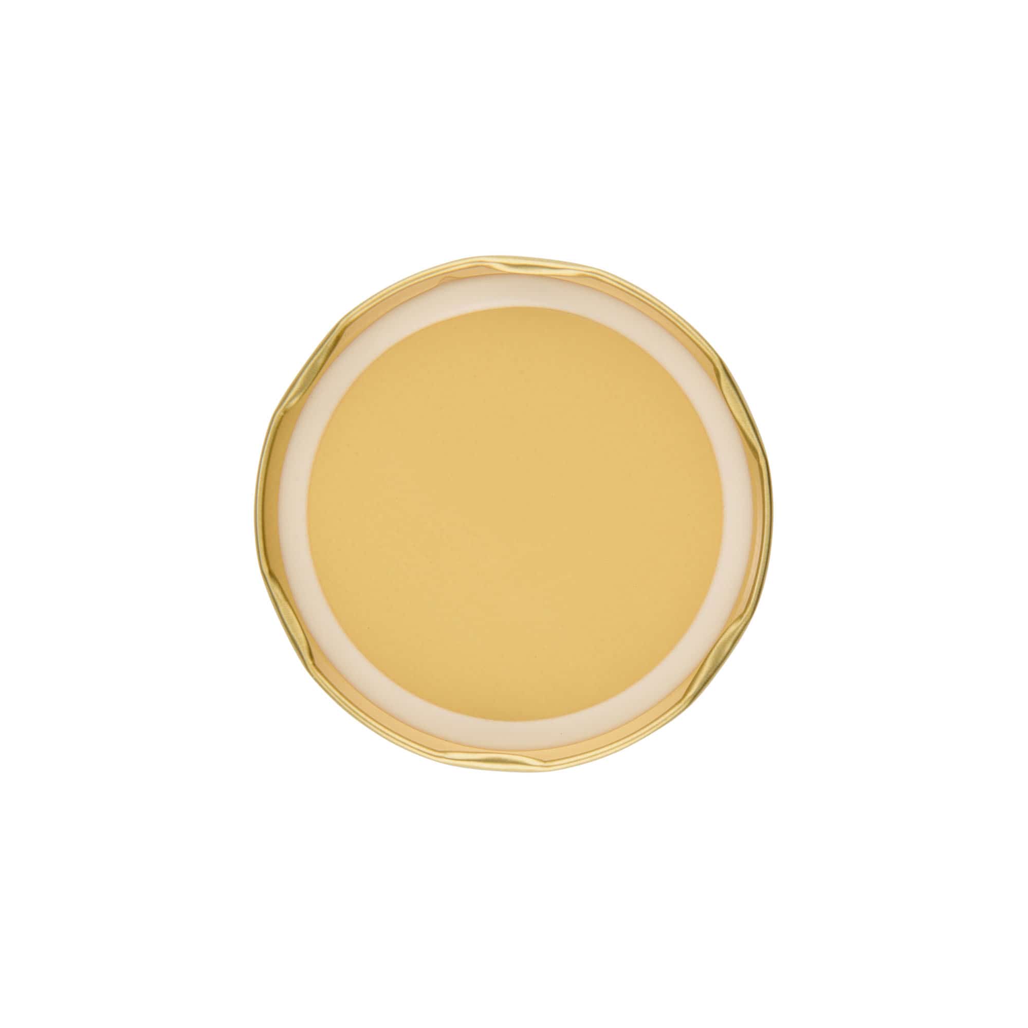 Twist-offdeksel, blik, goud, voor monding: TO 82