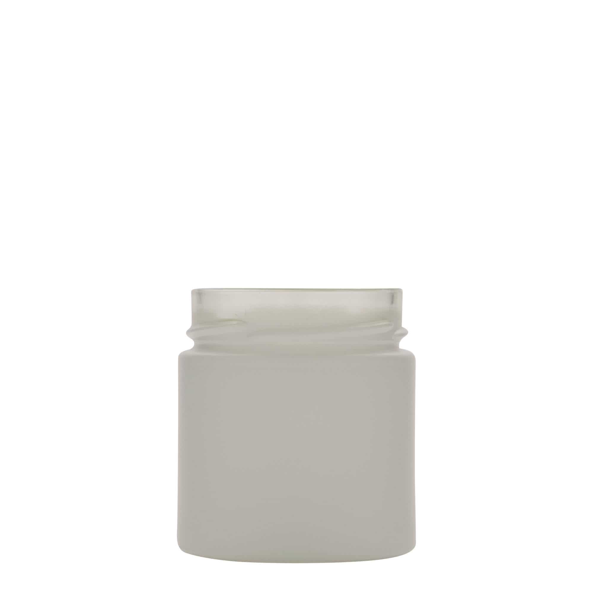 Ronde pot 'Aurora', 220 ml, wit, monding: deep-twist-off (DTO 66) Ronde pot 'Aurora', 220 ml, wit, monding: deep-twist-off (DTO 66)