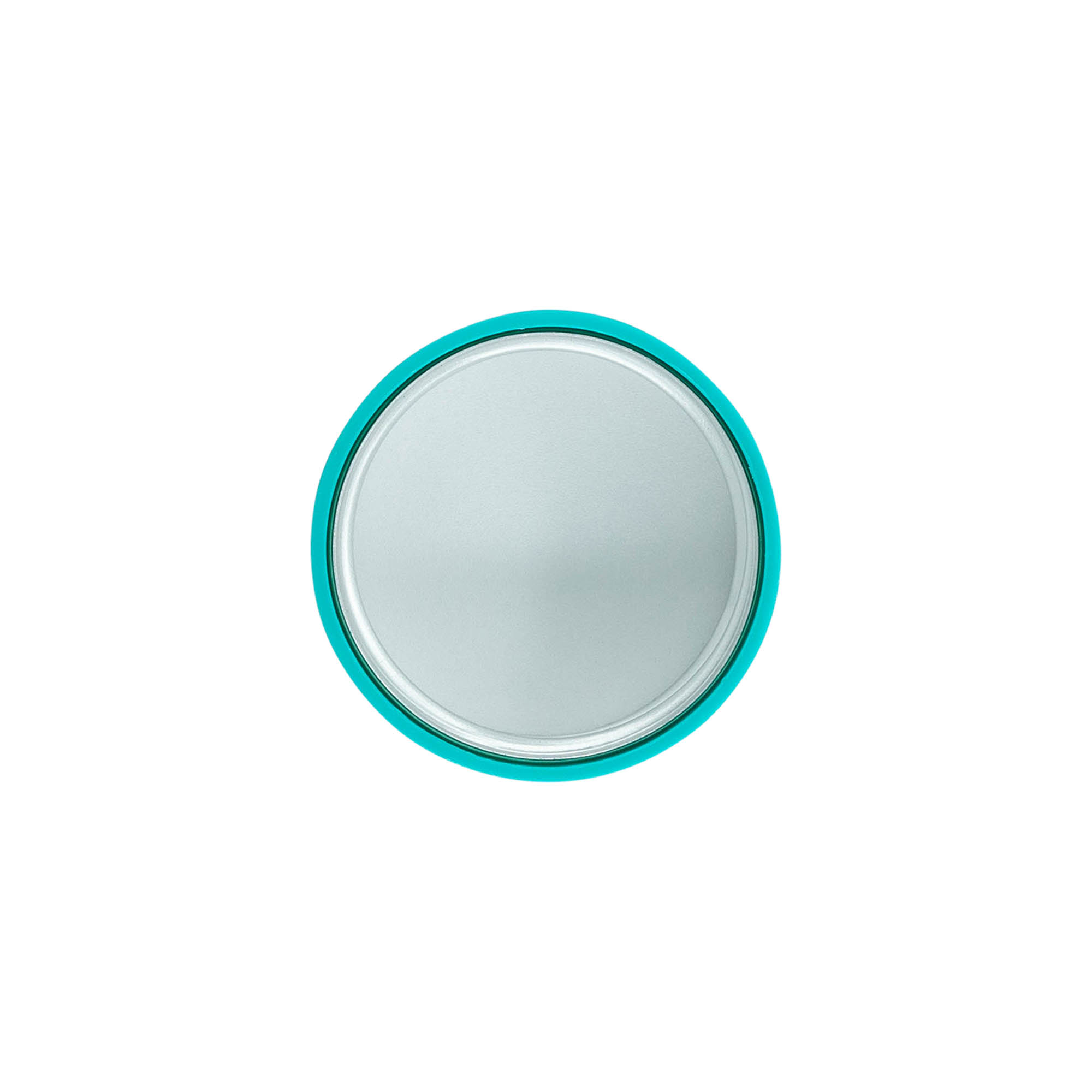 Schroefdop, ABS-kunststof, turquoise, voor opening: GPI 33/400