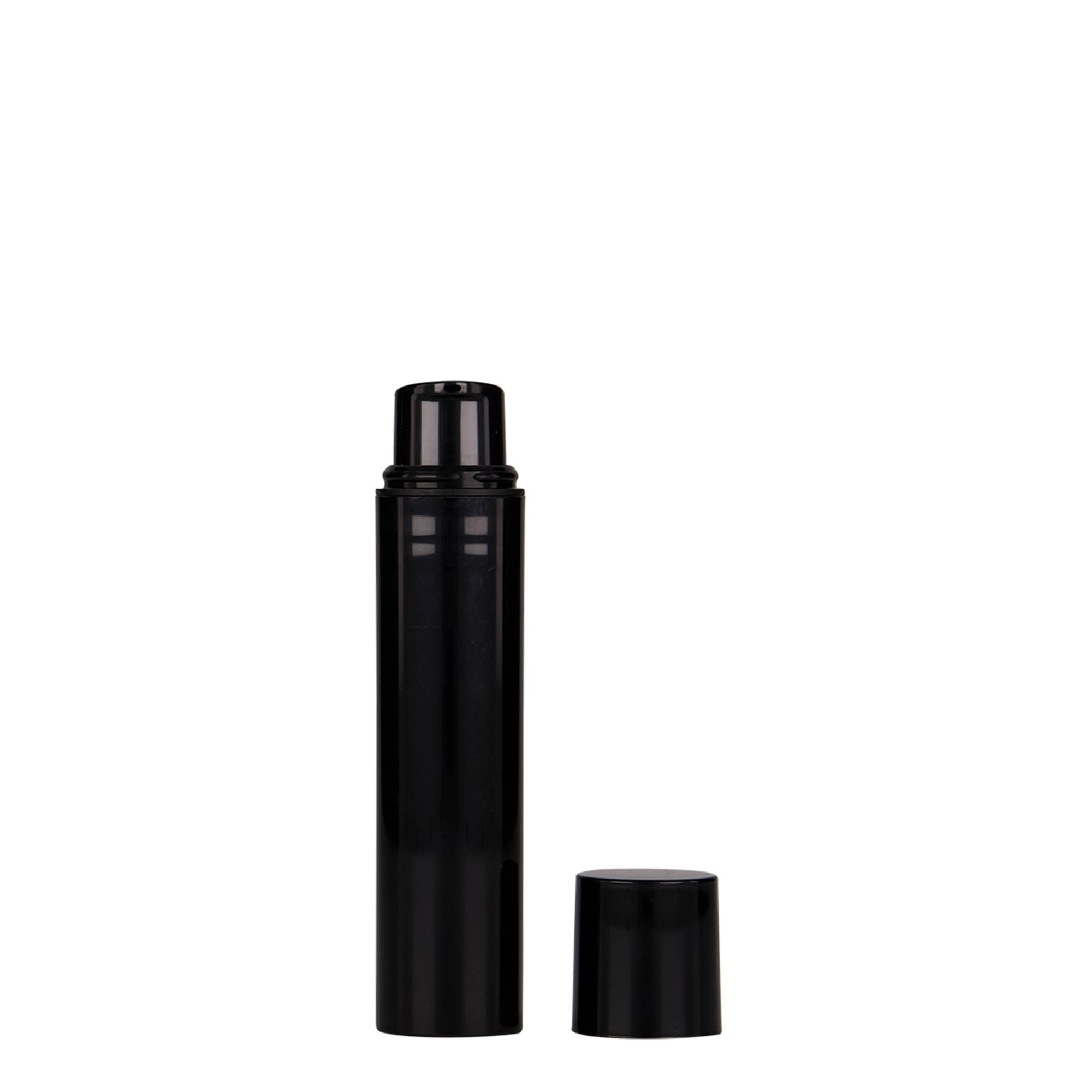 15 ml Airless Dispenser 'Nano', PP-kunststof, zwart