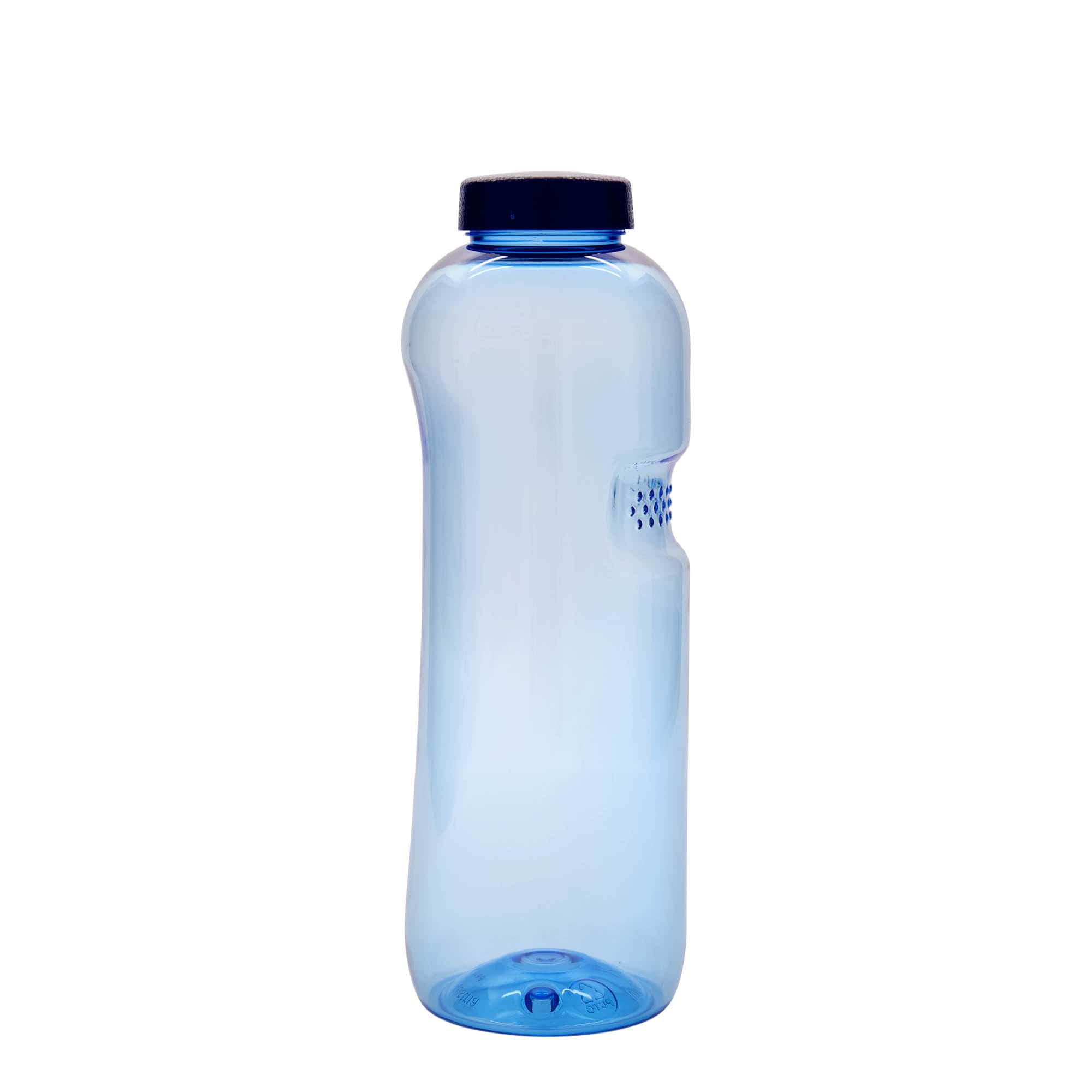 1.000 ml PET-drinkfles 'Kavodrink', kunststof, blauw