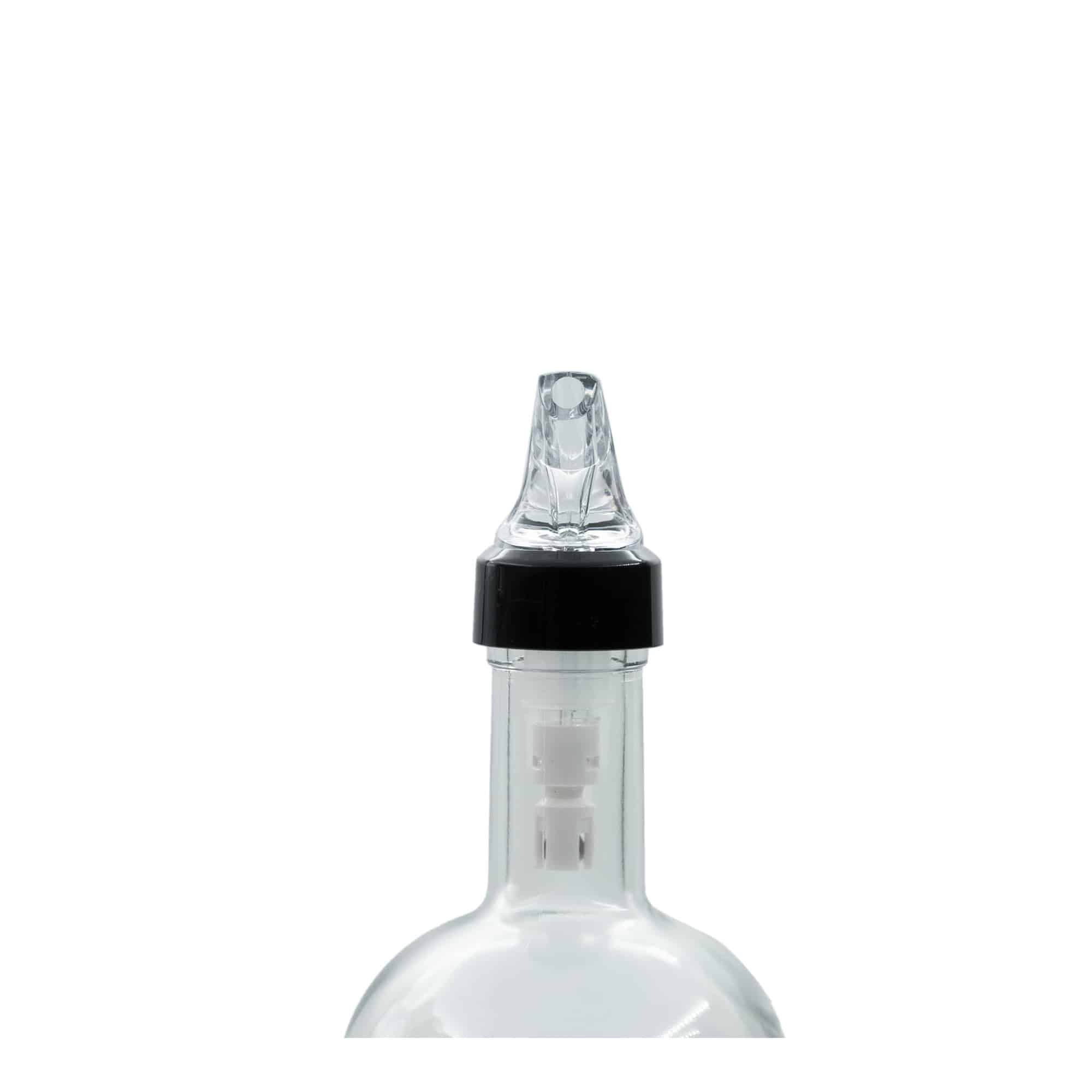 Doseerdop 'Auto Pour' 4 cl, PE-kunststof, transparant