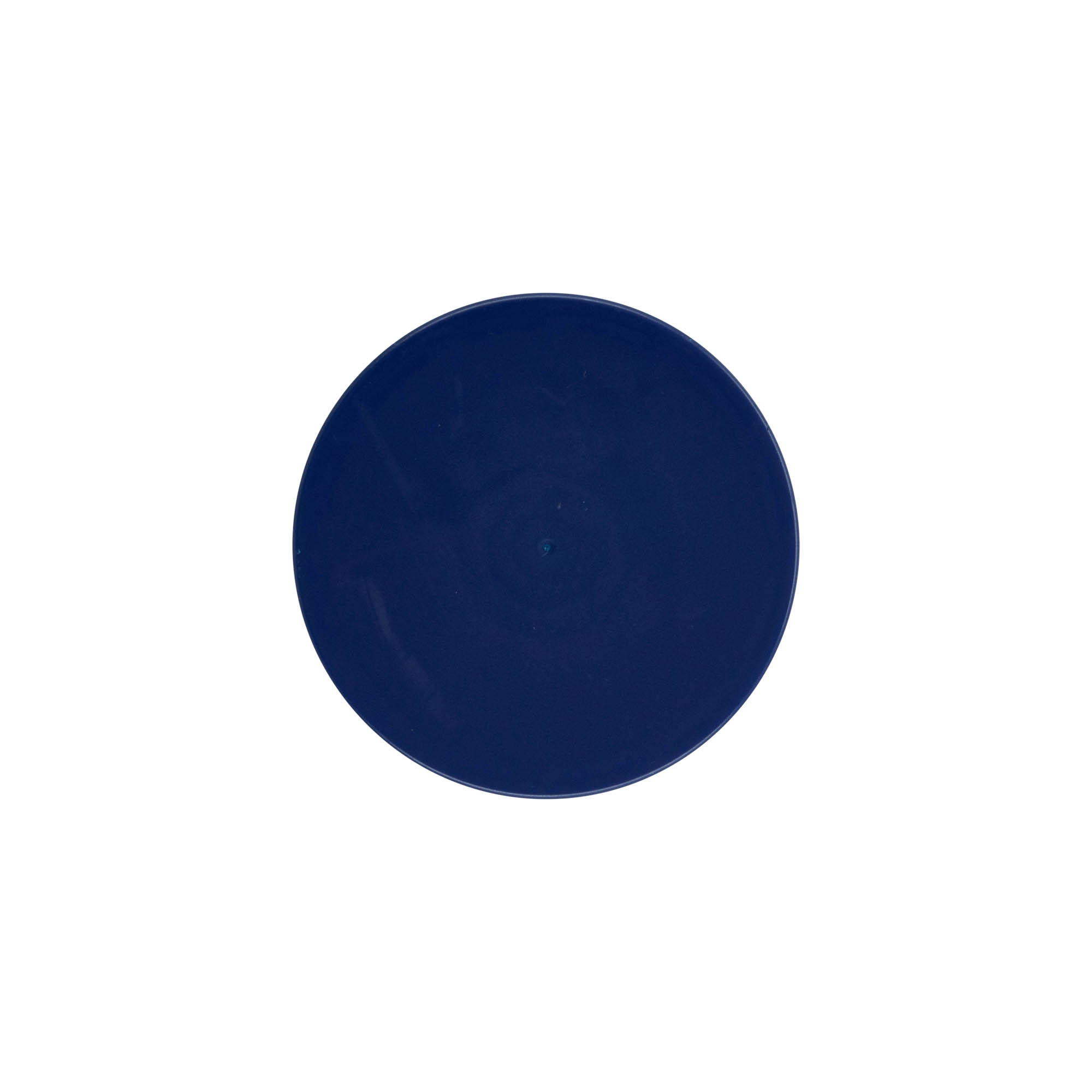 Opzetdeksel voor standaard keramische pot, HDPE-kunststof, blauw