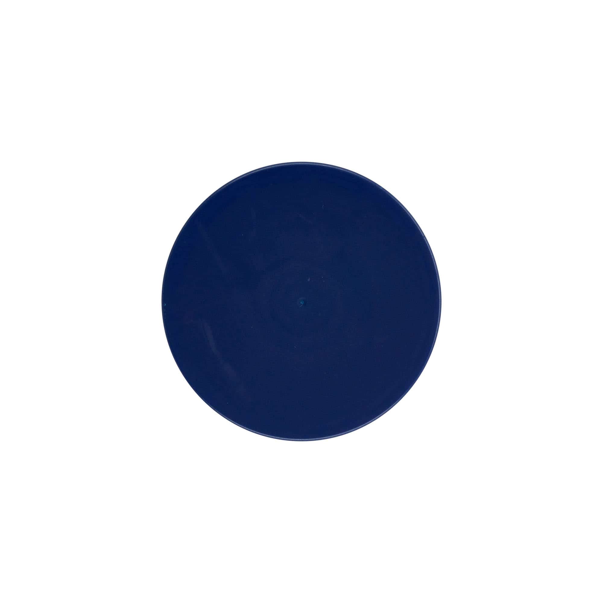 Opzetdeksel voor standaard keramische pot, HDPE-kunststof, blauw