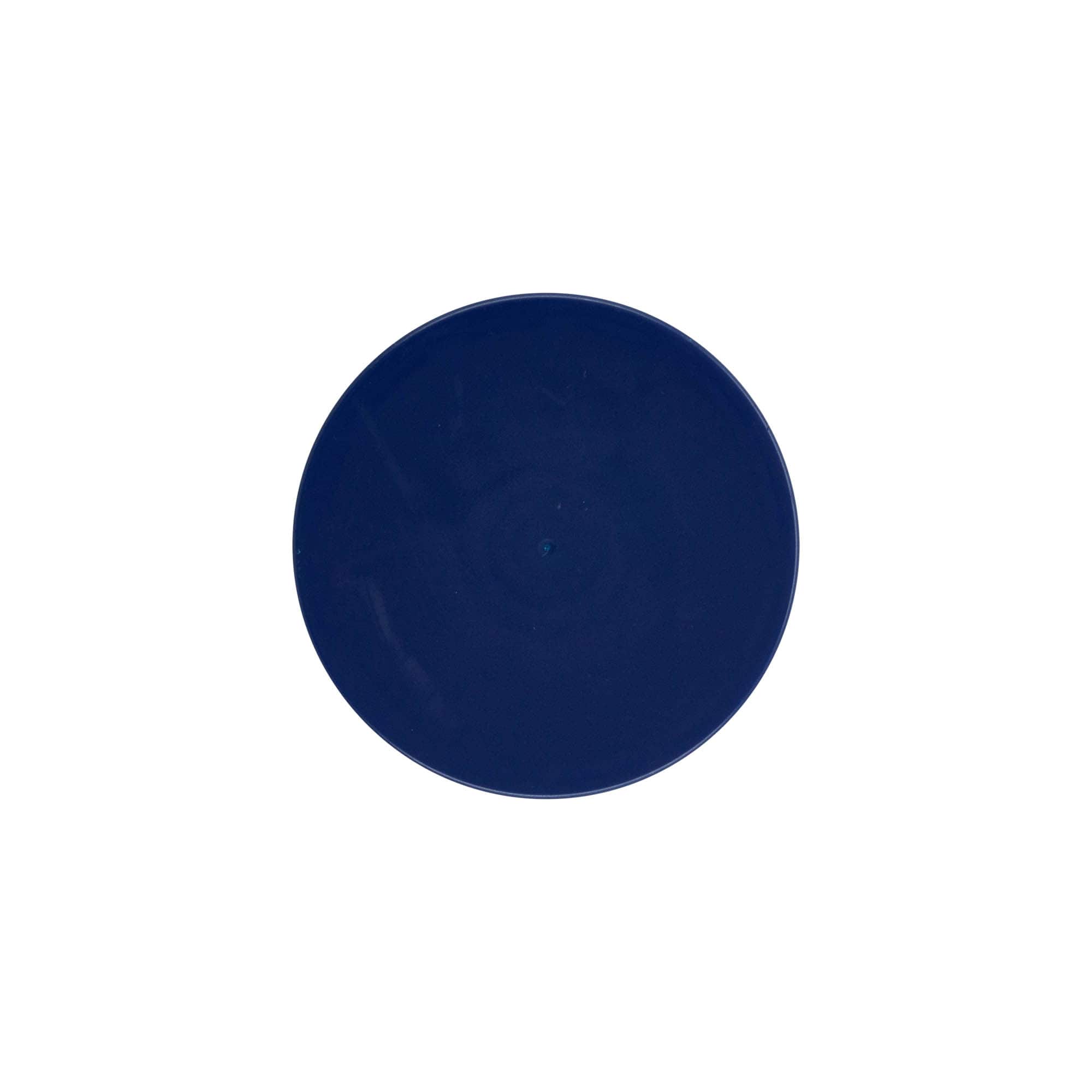 Opzetdeksel voor standaard keramische pot, HDPE-kunststof, blauw