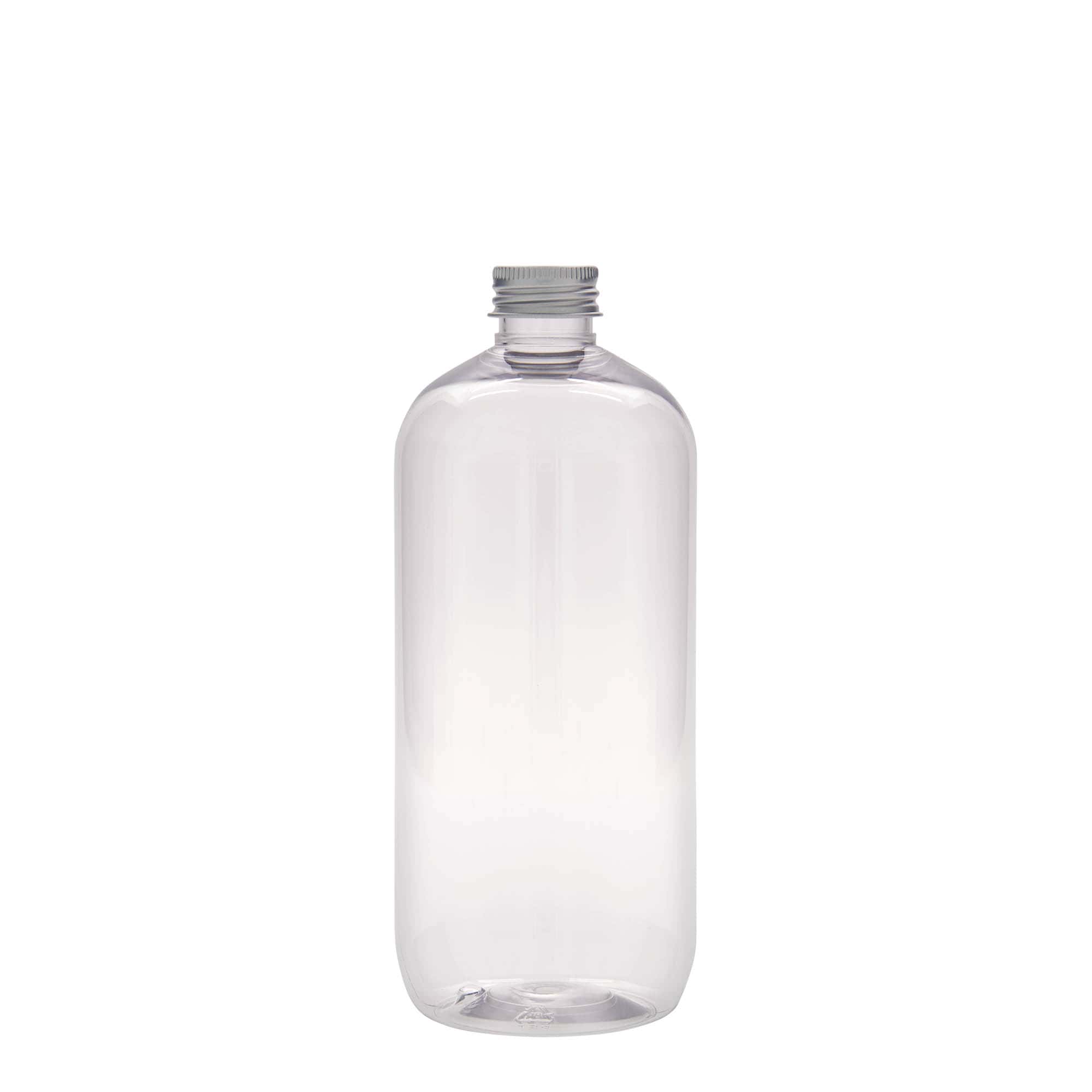 500 ml PET-fles 'Boston', kunststof, hals: 24/410