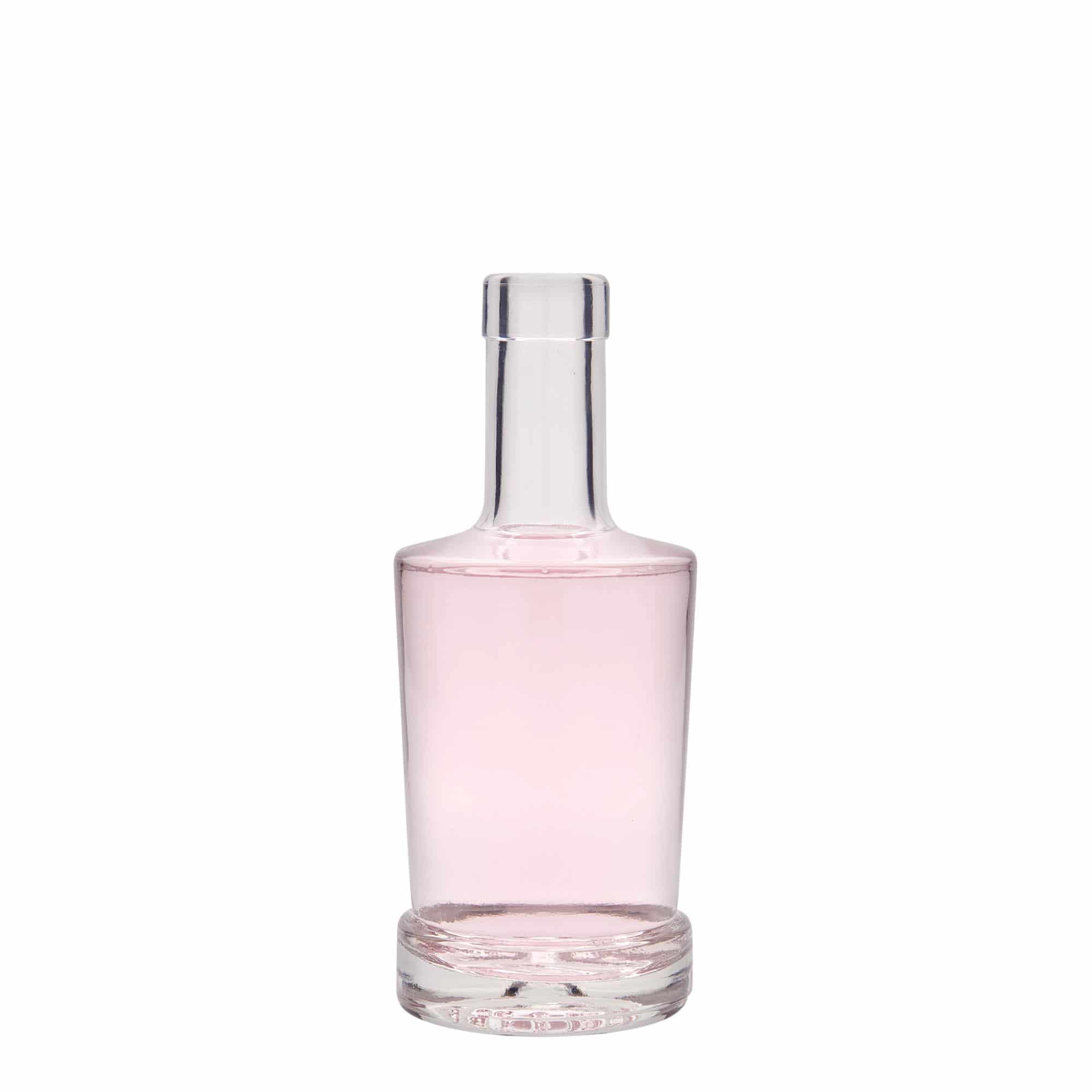 Glazen fles 'Deborah', 250 ml, monding: kurk