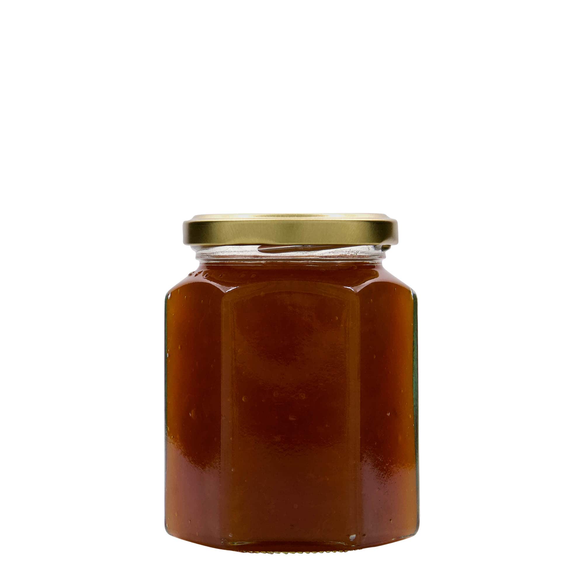 288 ml zeskantglas, opening: twist-off (TO 63)