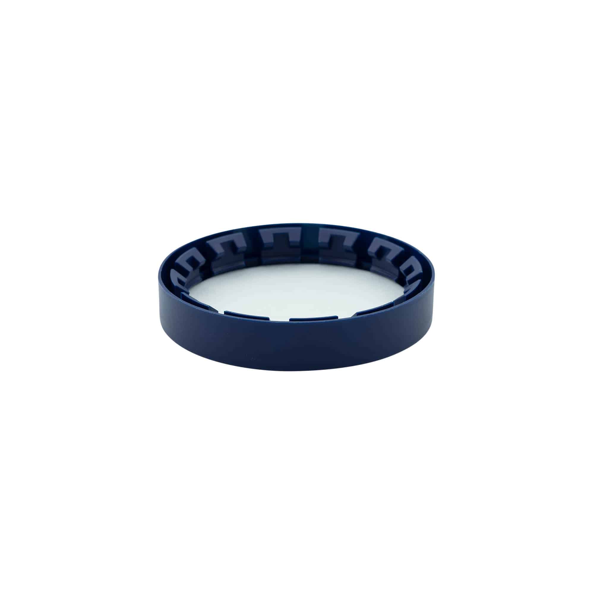 Opzetdeksel voor standaard keramische pot, HDPE-kunststof, blauw