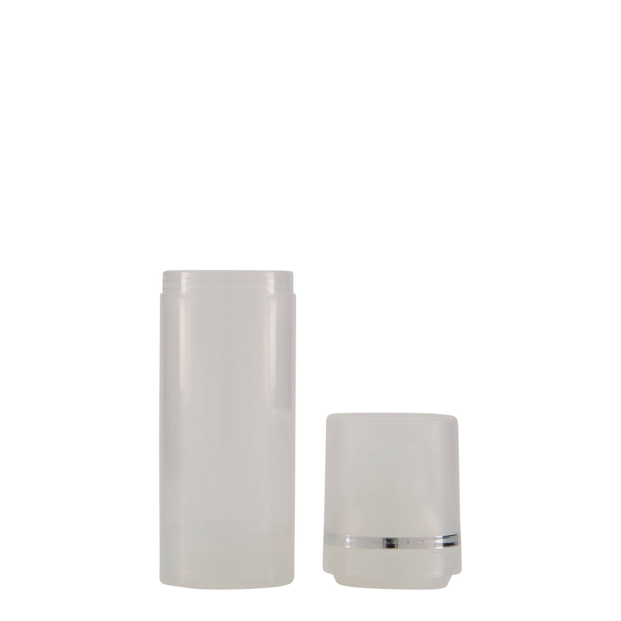 50 ml Airless Dispenser 'Mezzo', PP-kunststof, natuur