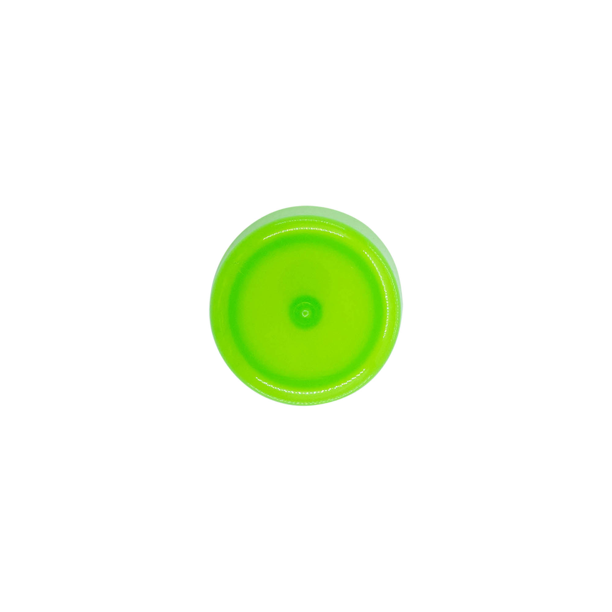 Schroefdop met spuitinzet, PP-kunststof, groen, voor mondstuk: 24/410 Schroefdop met spuitinzet, PP-kunststof, groen, voor mondstuk: 24/410