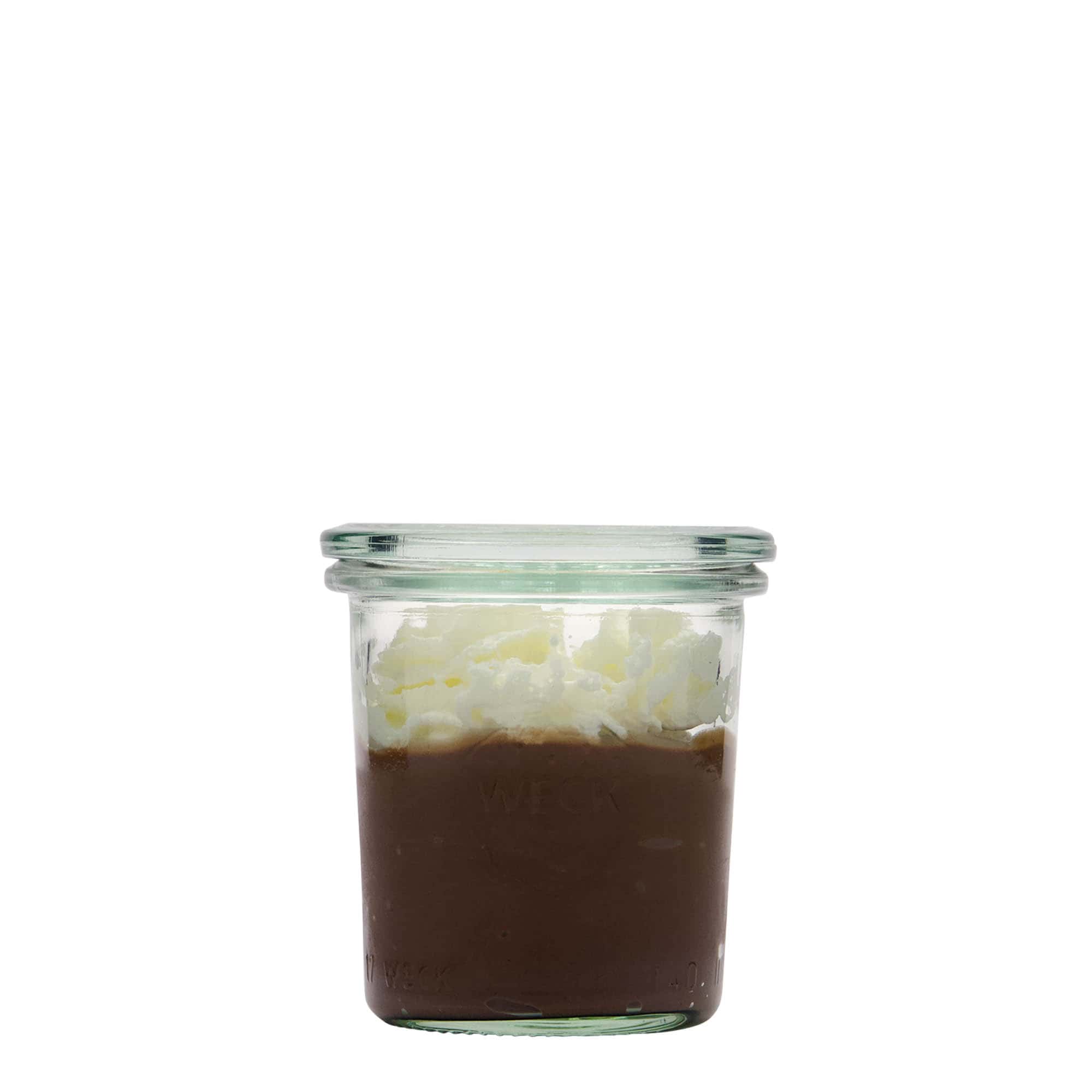 140 ml WECK-omkeerglas, opening: ronde rand