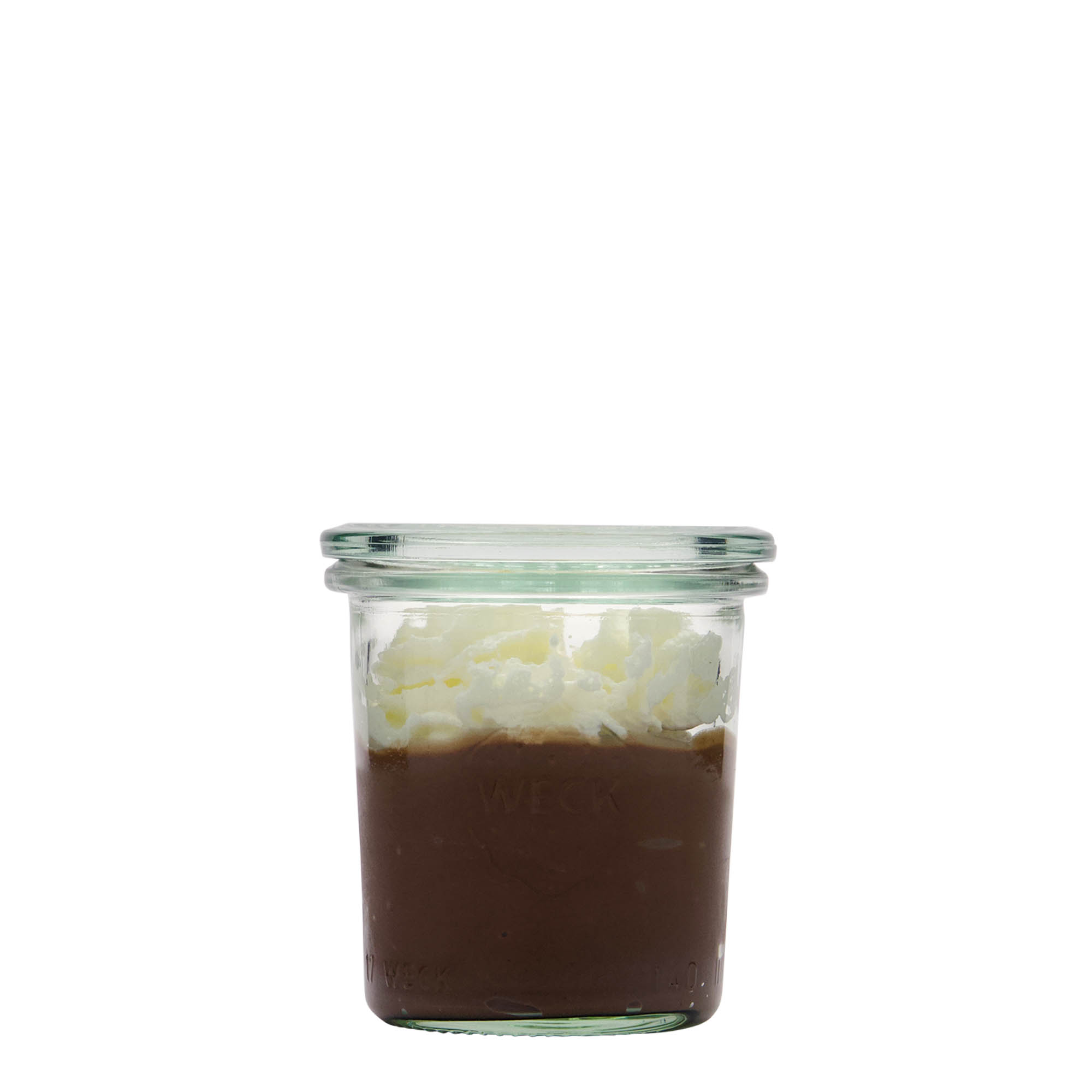 140 ml WECK-omkeerglas, opening: ronde rand
