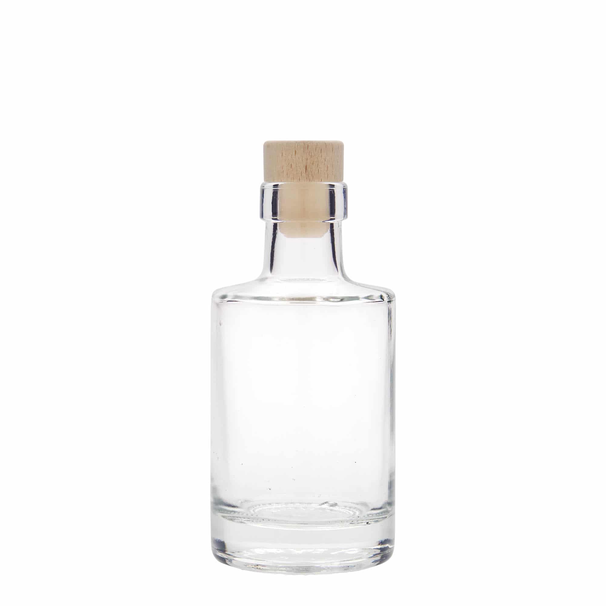 Glazen fles 'Aventura', 200 ml, monding: kurk