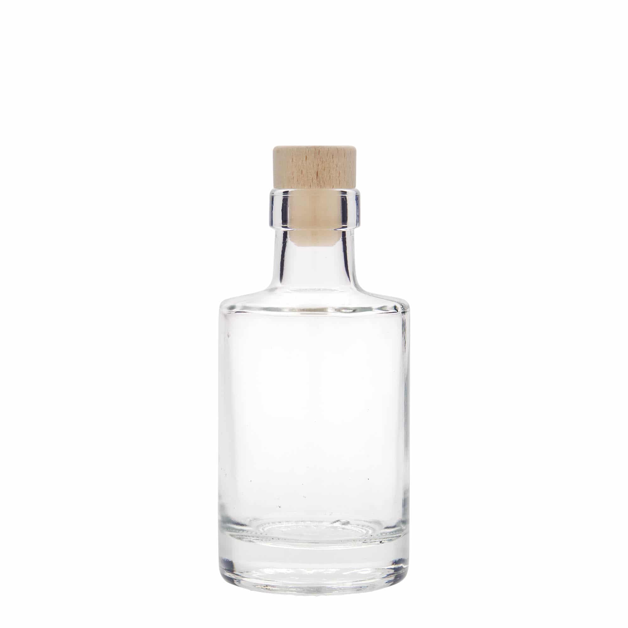 Glazen fles 'Aventura', 200 ml, monding: kurk Glazen fles 'Aventura', 200 ml, monding: kurk