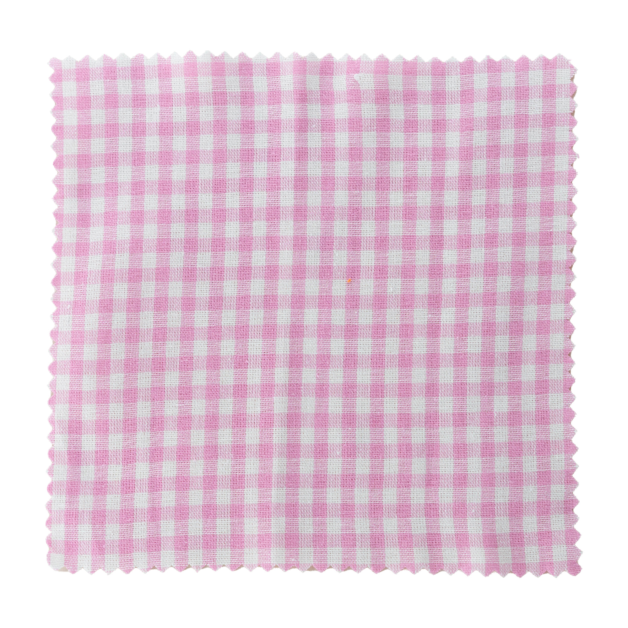 Stoffservet geruit 15x15, vierkant, textiel, roze, opening: TO58-TO82