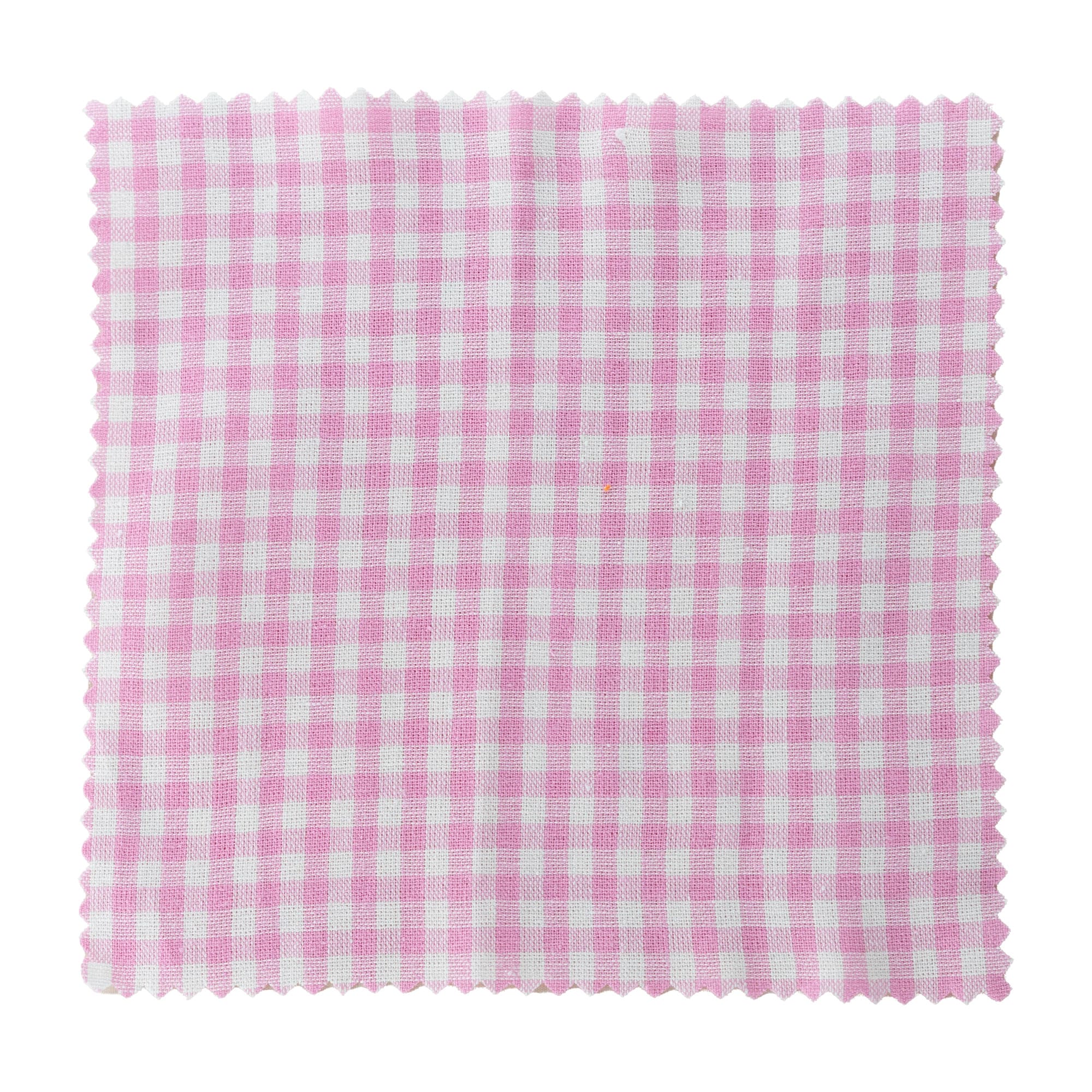Stoffservet geruit 15x15, vierkant, textiel, roze, opening: TO58-TO82