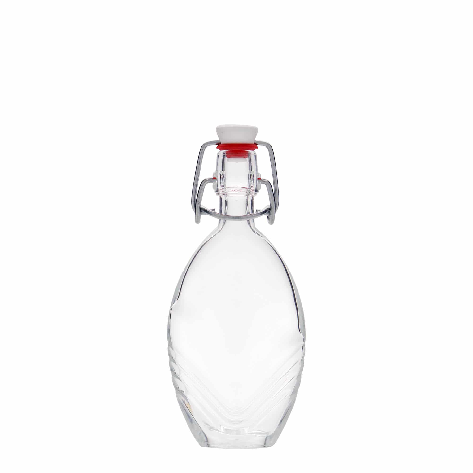 40 ml glazen fles 'Florence', ovaal, opening: beugelverschluss 40 ml glazen fles 'Florence', ovaal, opening: beugelverschluss