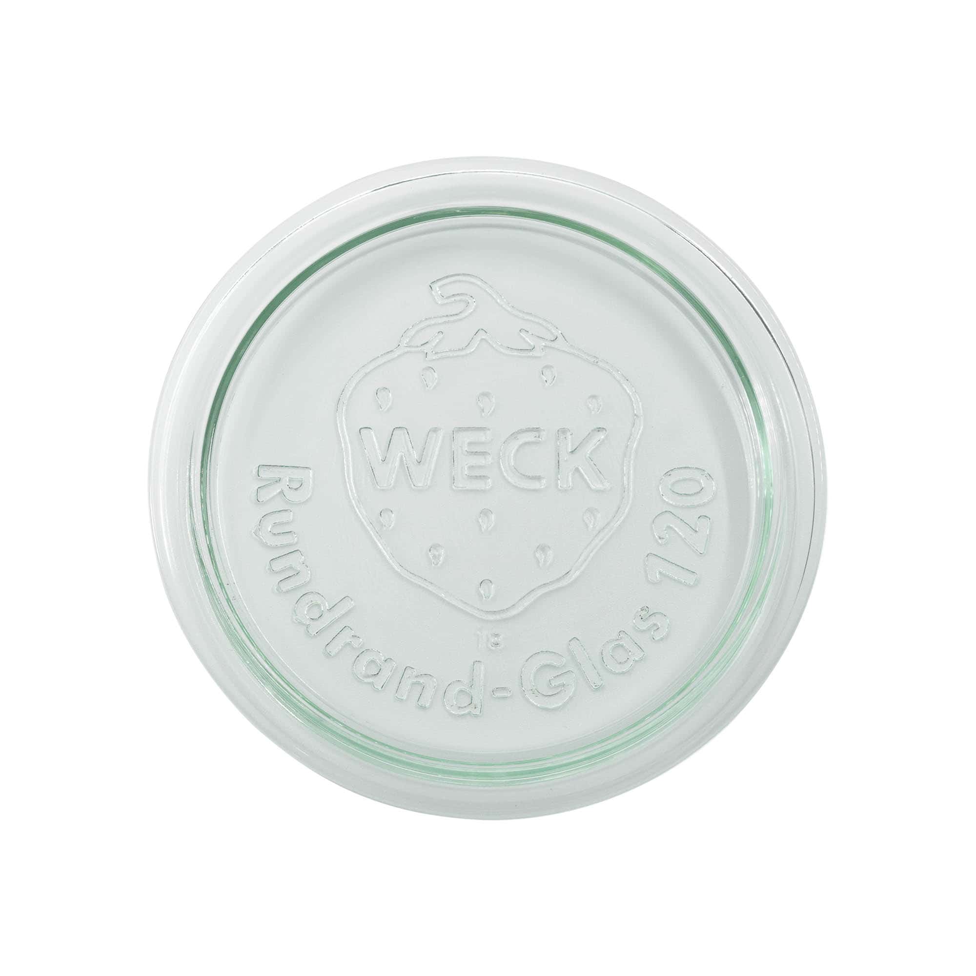 WECK-Glasdeksel Rondrand, voor opening: RR120