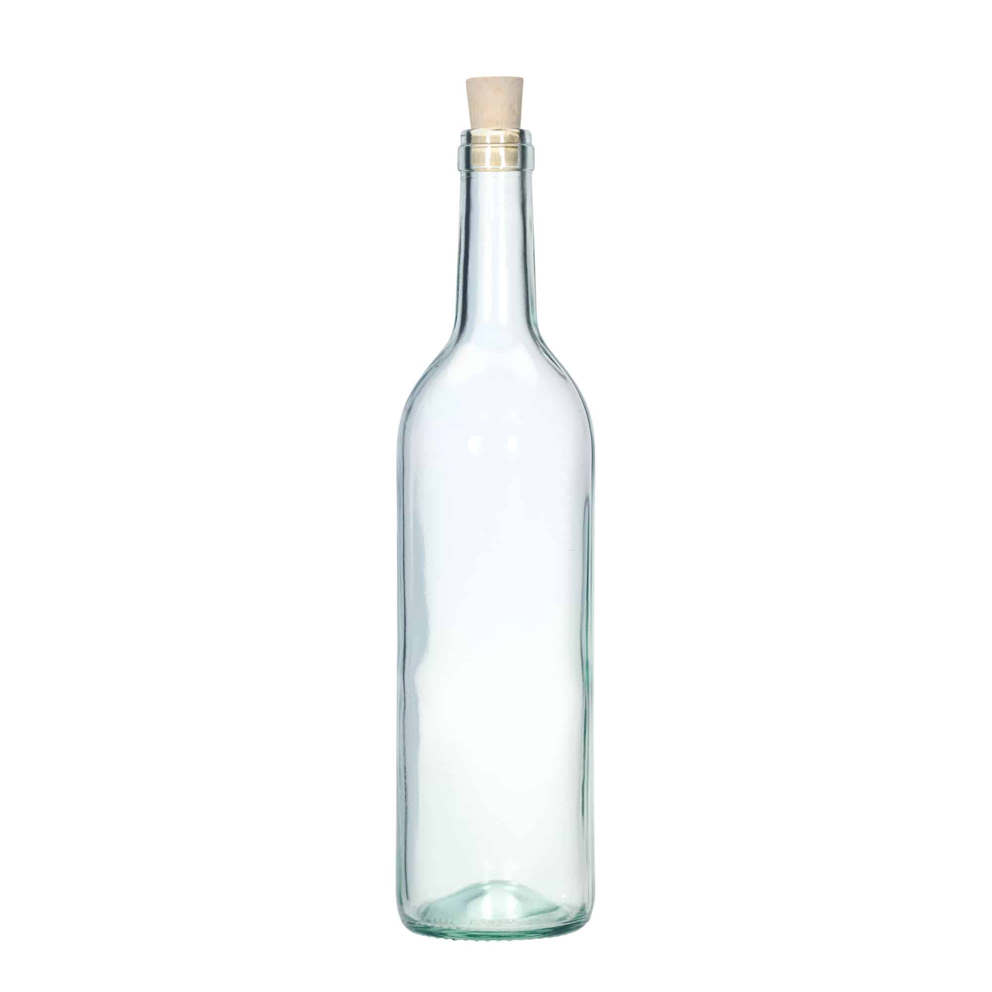 750 ml glazen fles 'Bordeaux Tradition', hals: kurk