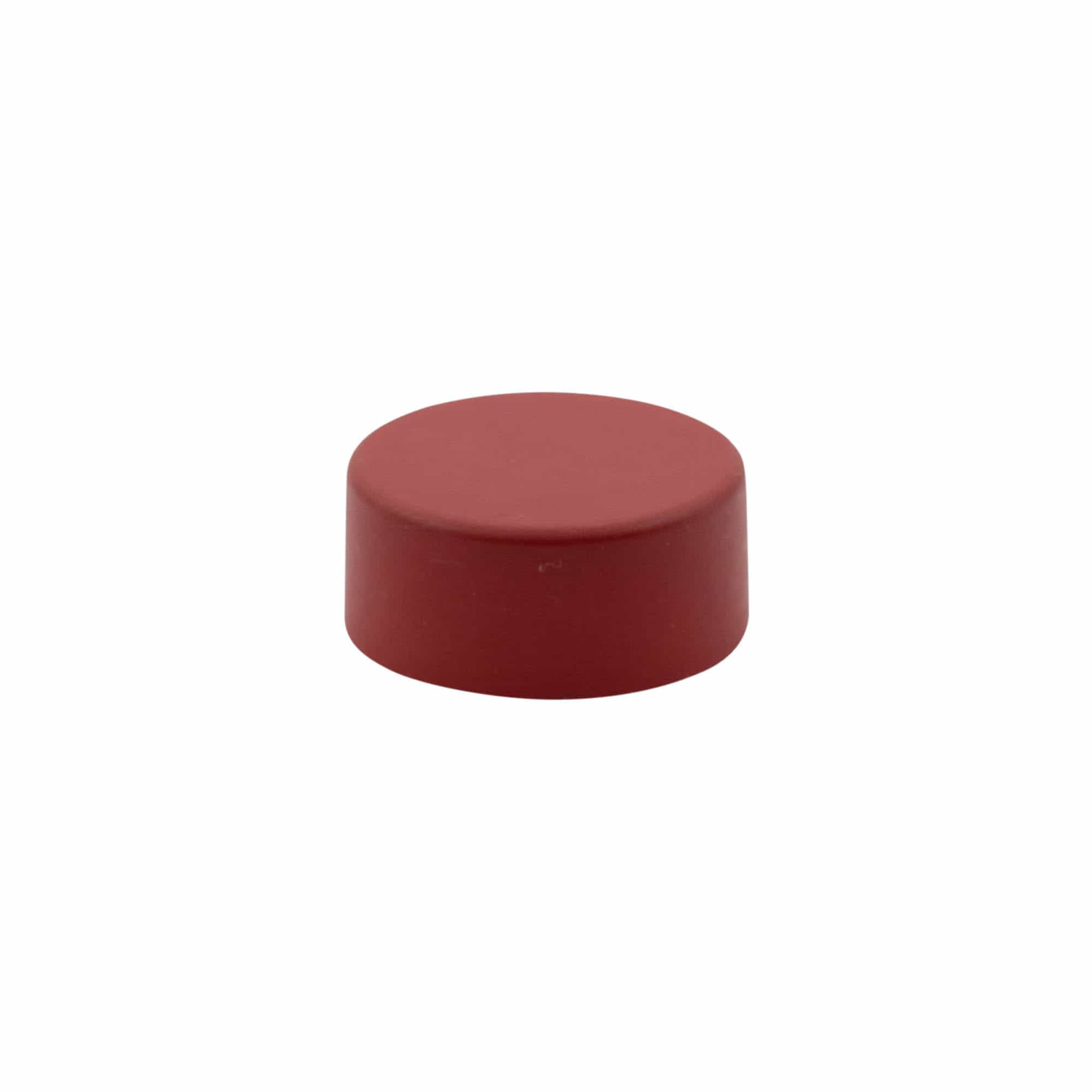 Schroefdop, ABS-kunststof, rood, voor monding: GPI 28/400