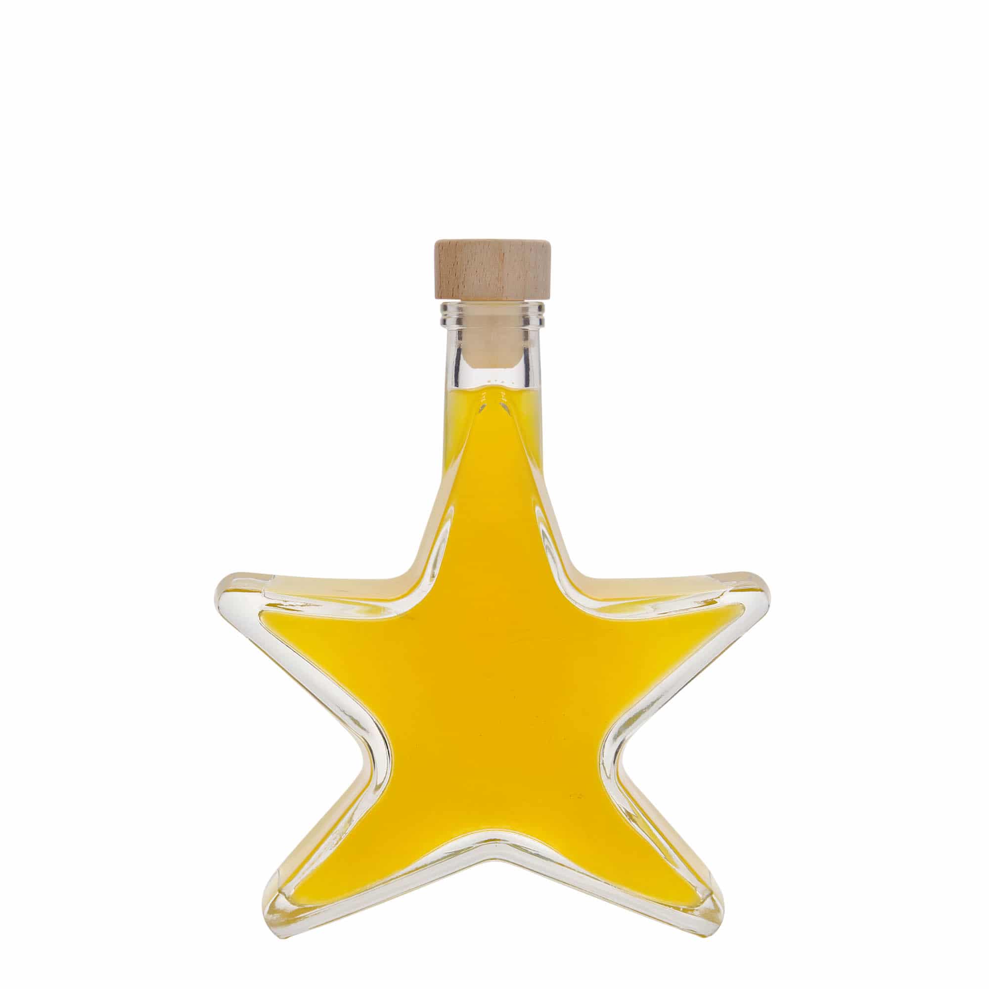 200 ml glazen fles 'Stern', monding: kurk