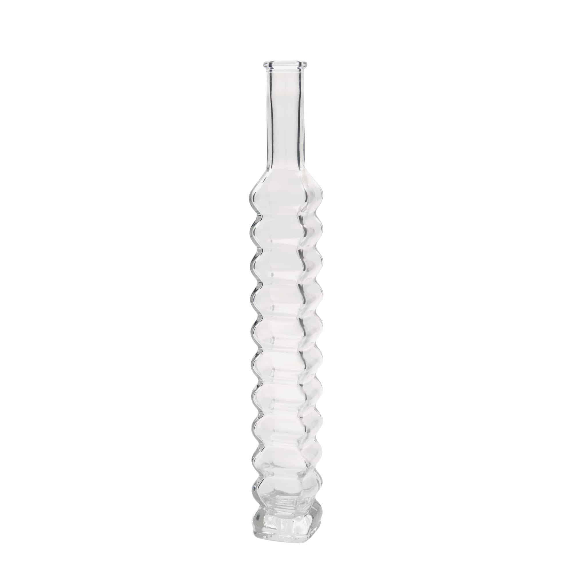 200 ml glazen fles 'Roma, vierkant, opening: kurk'