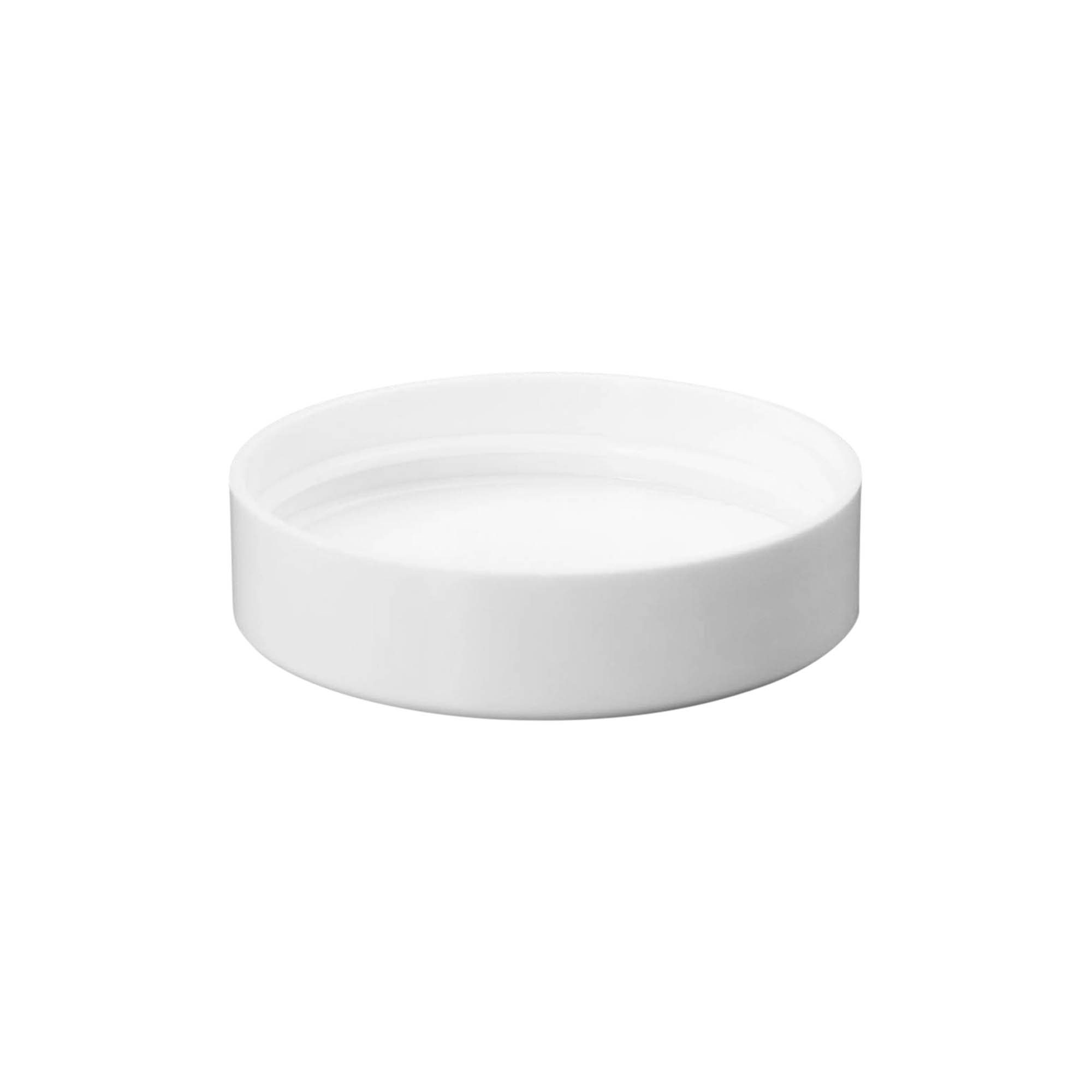 Schroefdop voor 50 ml 'Beauty', HPM-kunststof, wit Schroefdop voor 50 ml 'Beauty', HPM-kunststof, wit