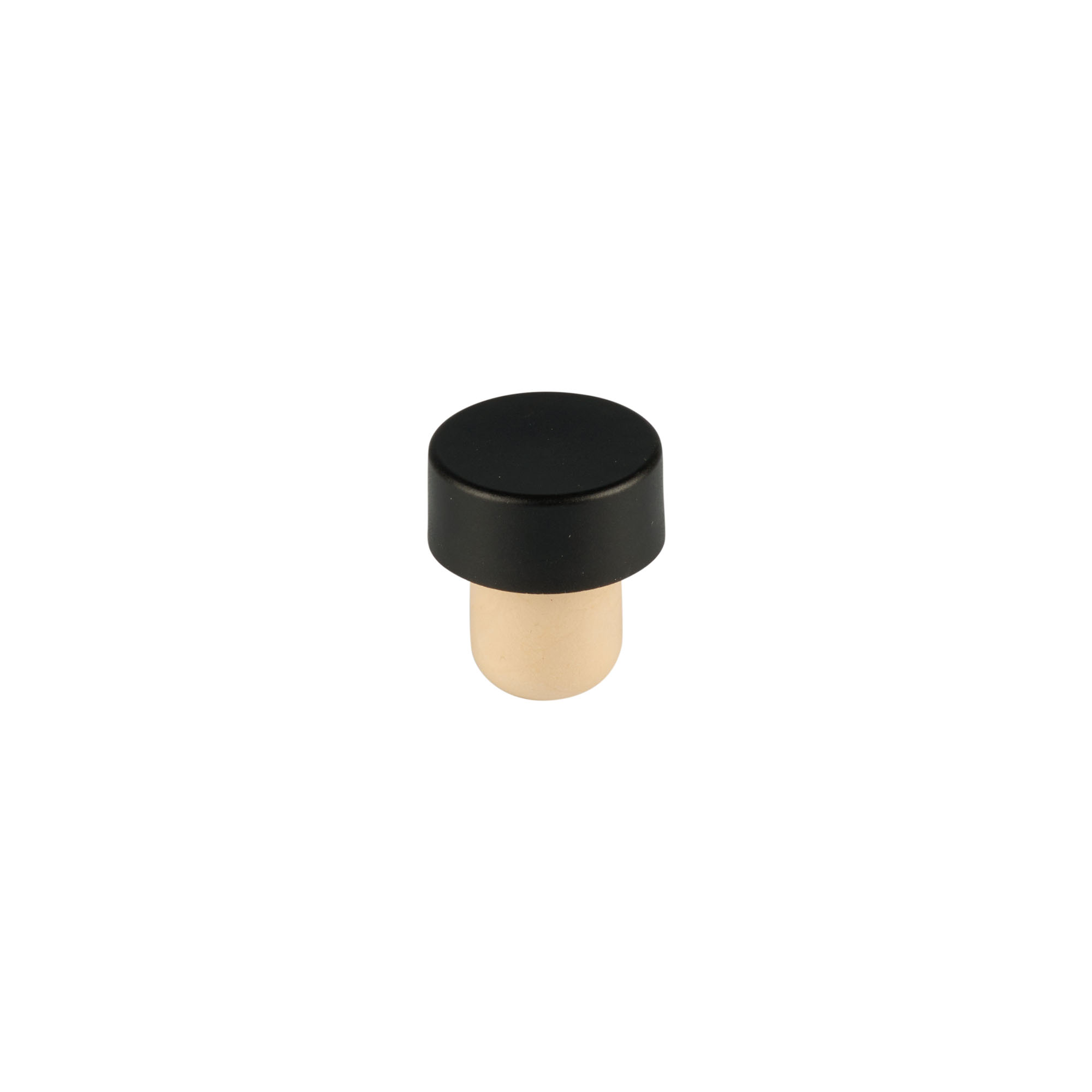 Handvatkurk 11 mm, hout, zwart, voor monding: kurk Handvatkurk 11 mm, hout, zwart, voor monding: kurk