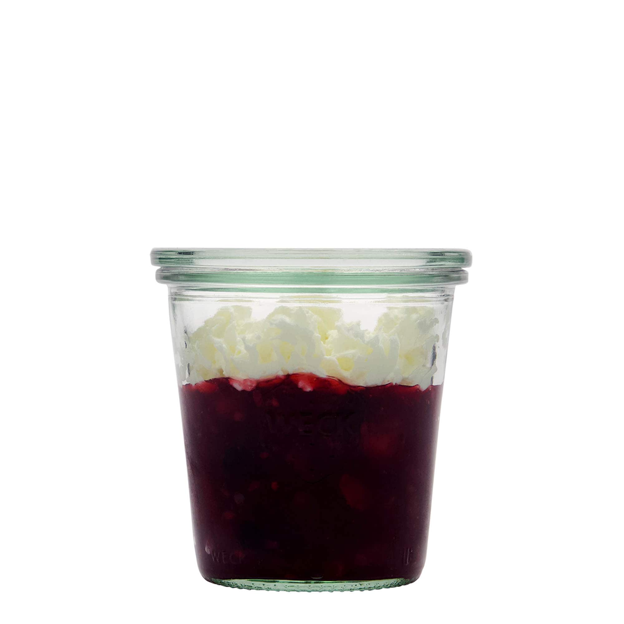 290 ml WECK-omkeerpot, opening: ronde rand