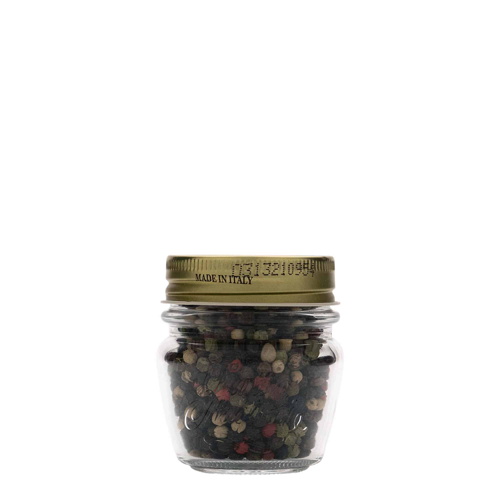 80 ml sieradenpotje 'Quattro Stagioni', opening: schroefdop