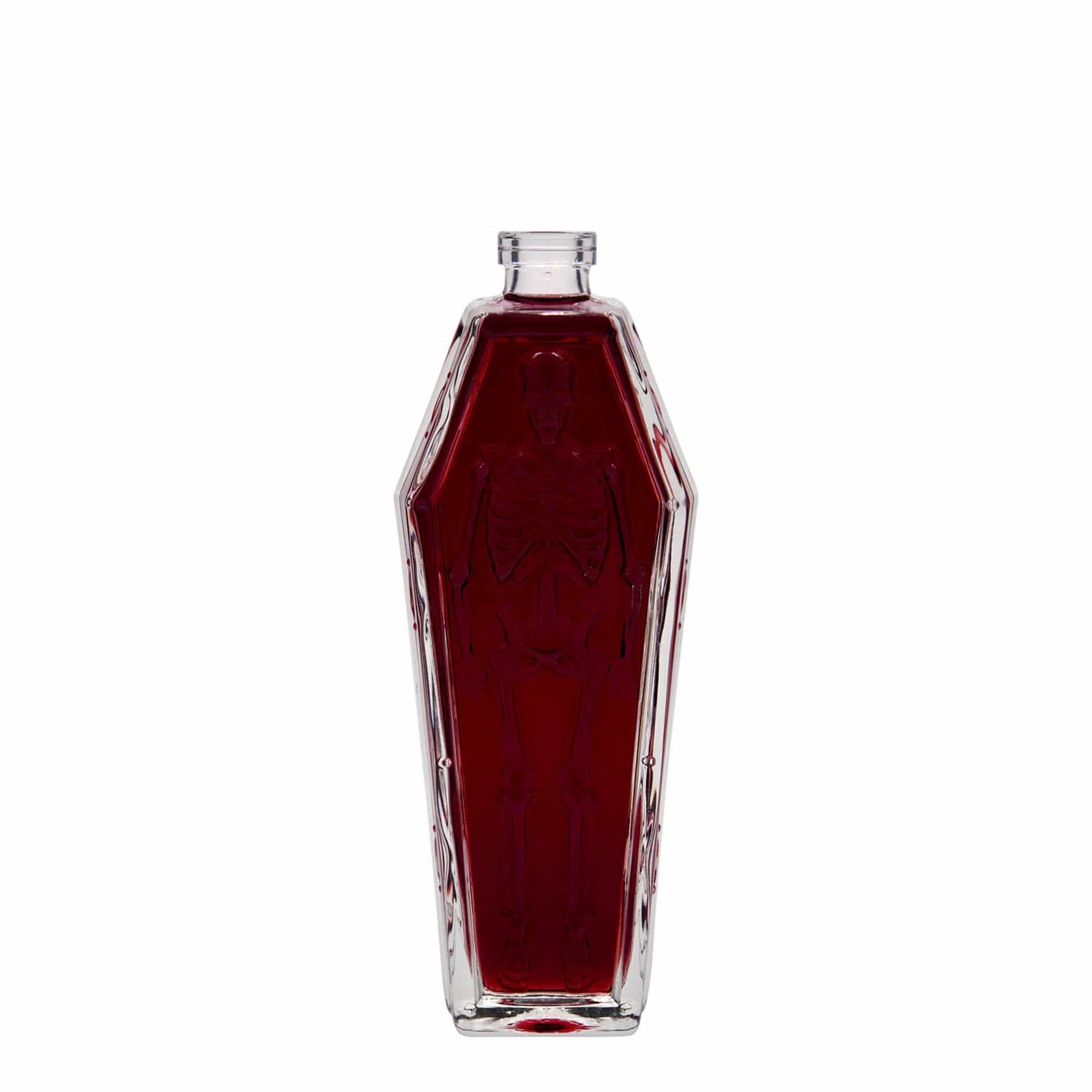200 ml glazen fles 'kist', opening: kurk