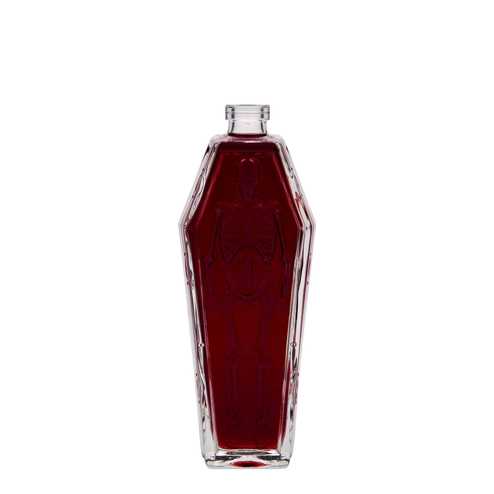 200 ml glazen fles 'kist', opening: kurk