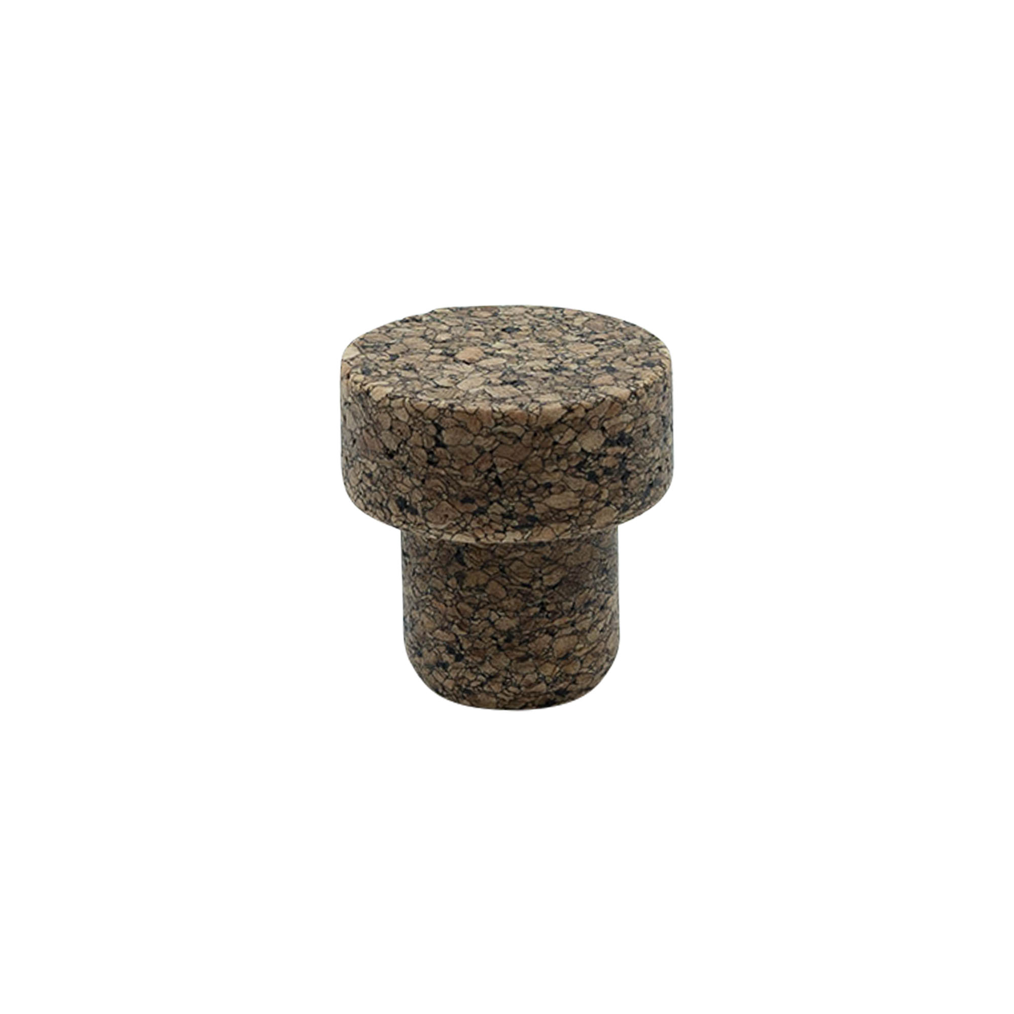 Handvatkurk 'Sharp' 22,5 mm, Corkcoal, voor monding: kurk Handvatkurk 'Sharp' 22,5 mm, Corkcoal, voor monding: kurk
