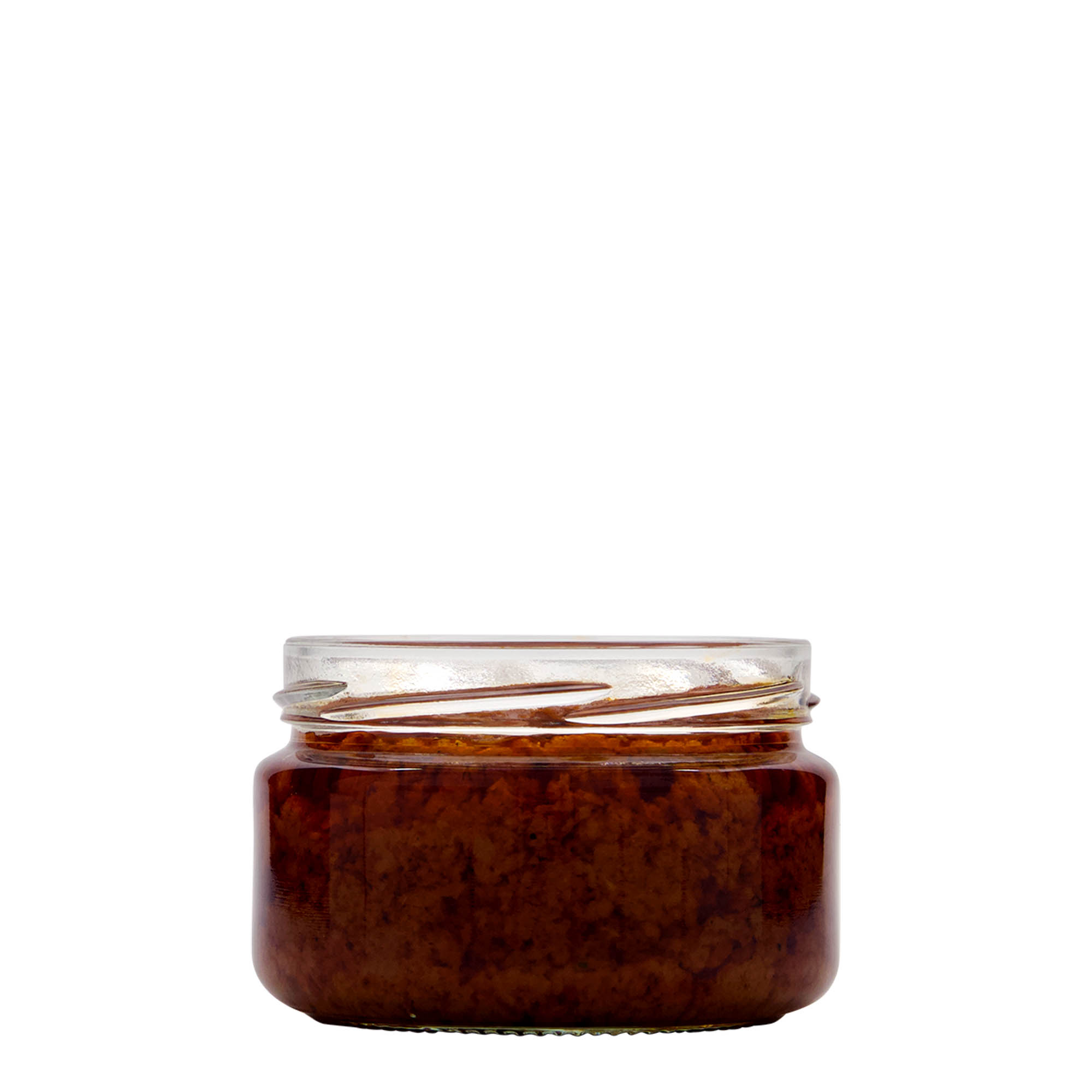 230 ml plat rond glas, opening: Twist-Off (TO 82)