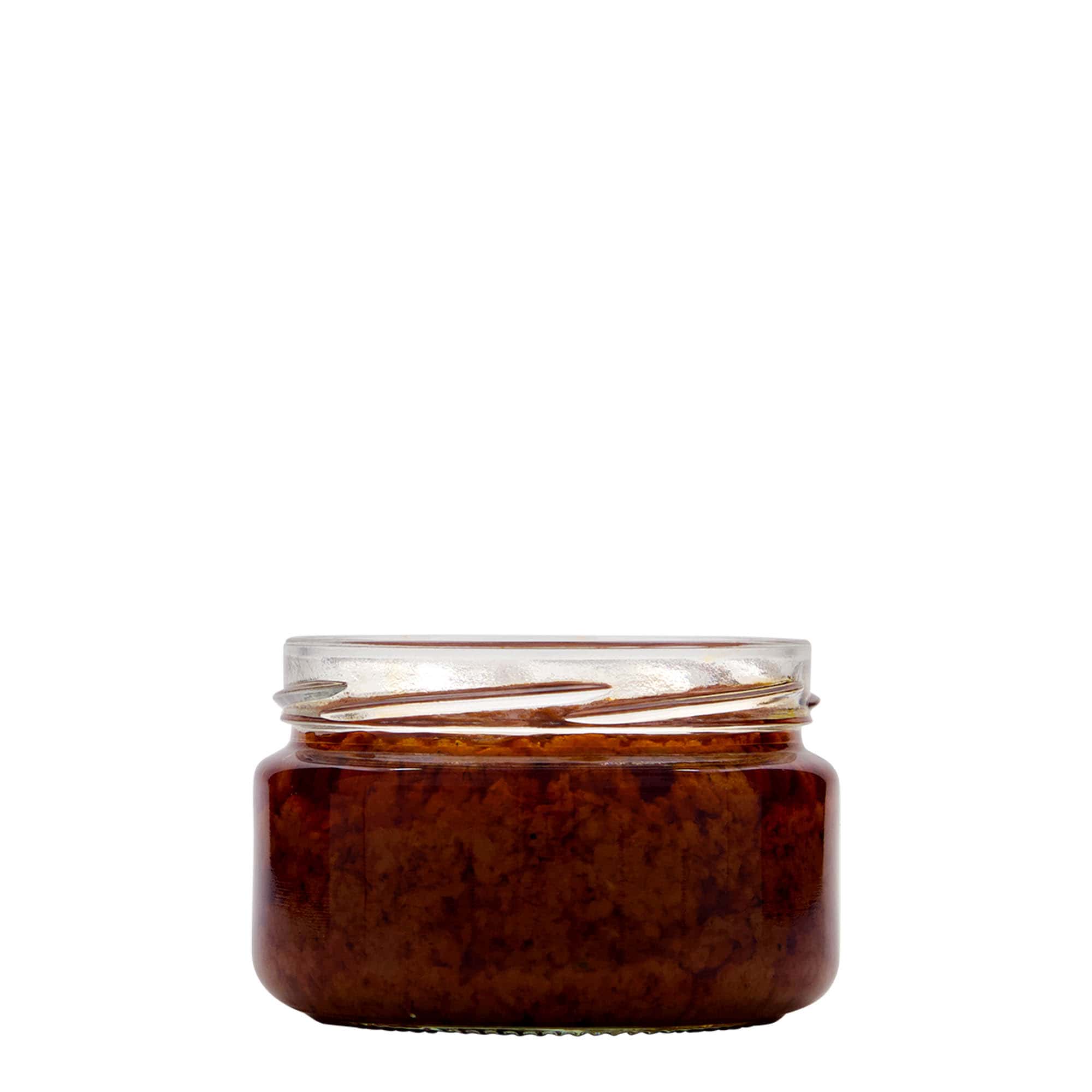 230 ml plat rond glas, opening: Twist-Off (TO 82)