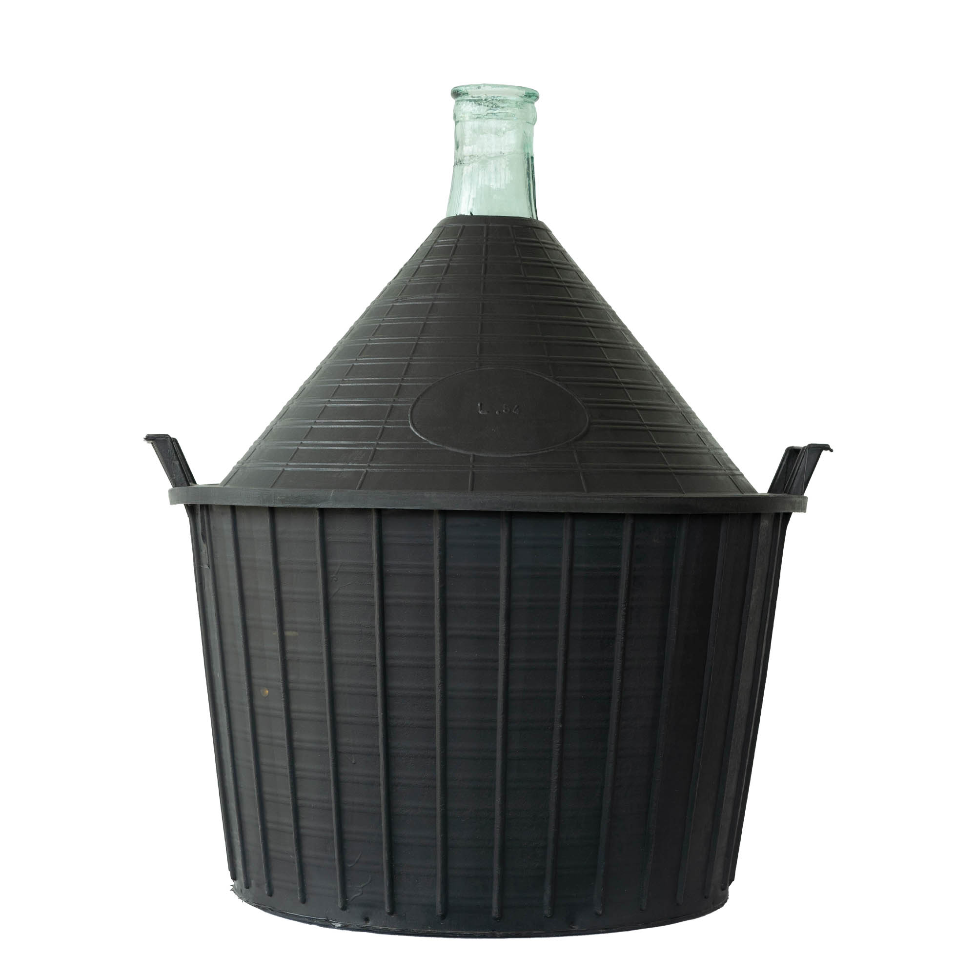 54 l ballonfles met smalle hals, glas, opening: opzetdeksel 54 l ballonfles met smalle hals, glas, opening: opzetdeksel