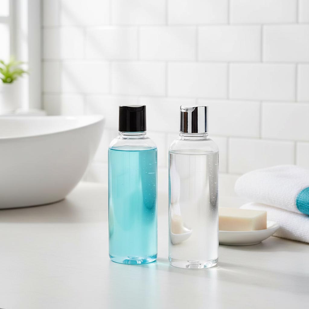 Schroefdop Disc Top, PP-kunststof, zwart, voor opening: 24/410