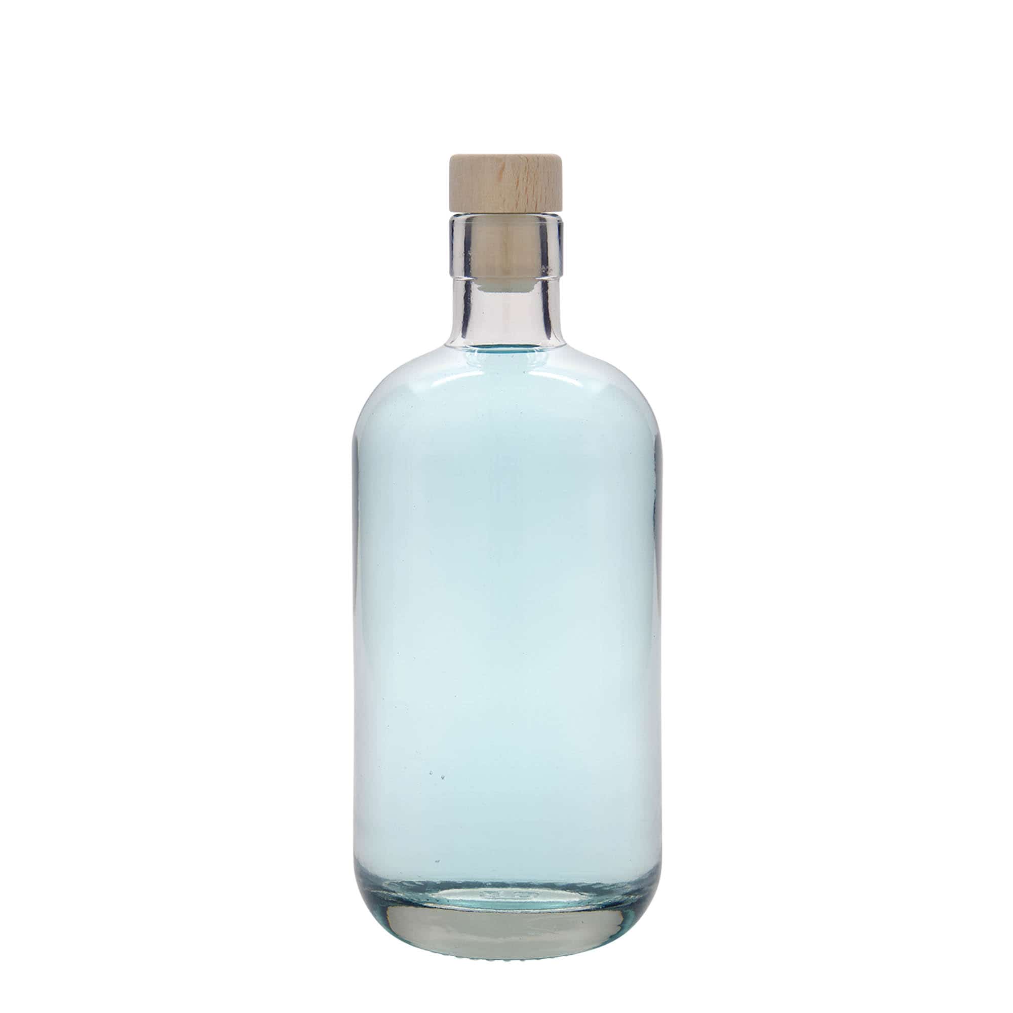 Glazen fles 'Lotto', 500 ml, monding: kurk