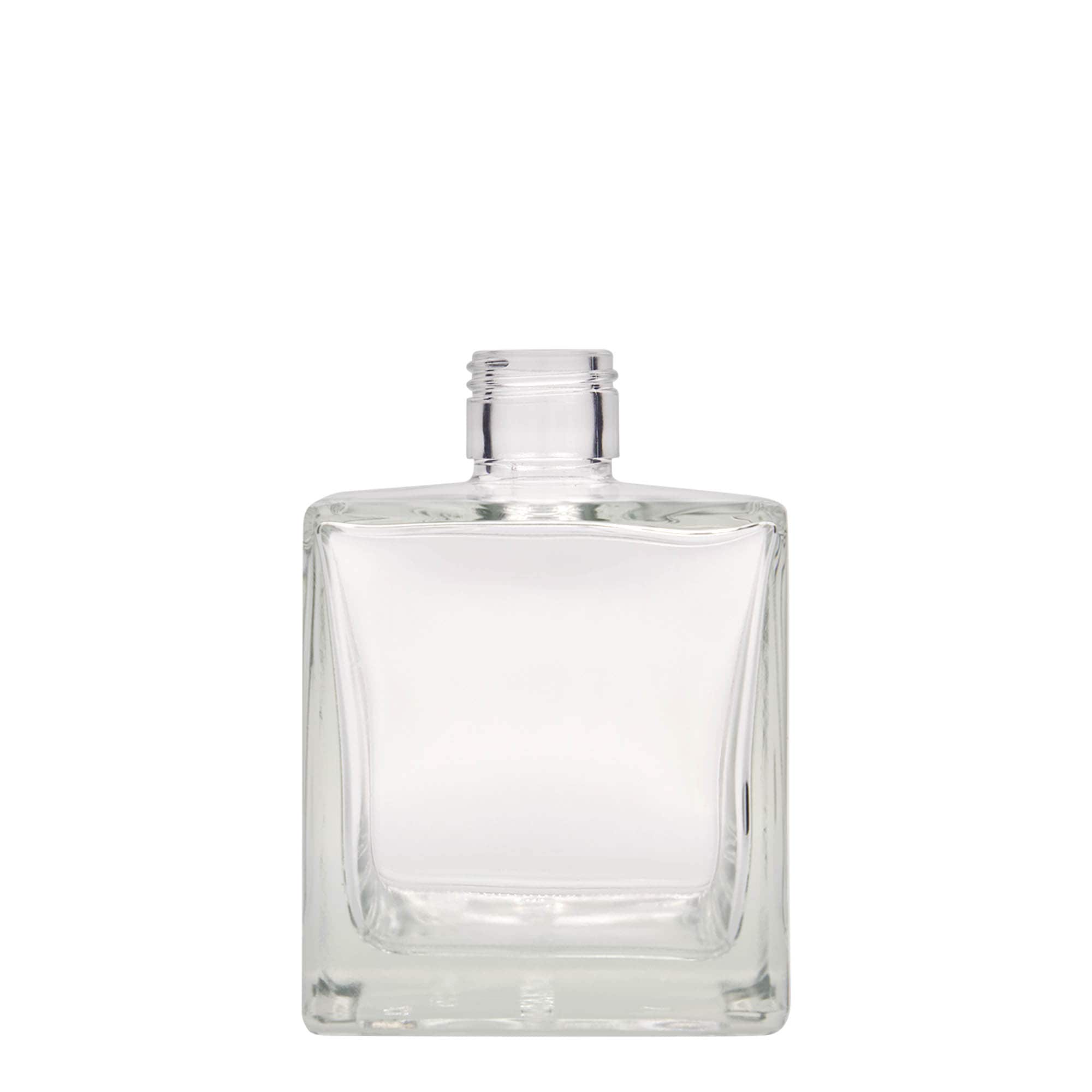 500 ml glazen fles 'Cube', vierkant, monding: PP 31,5