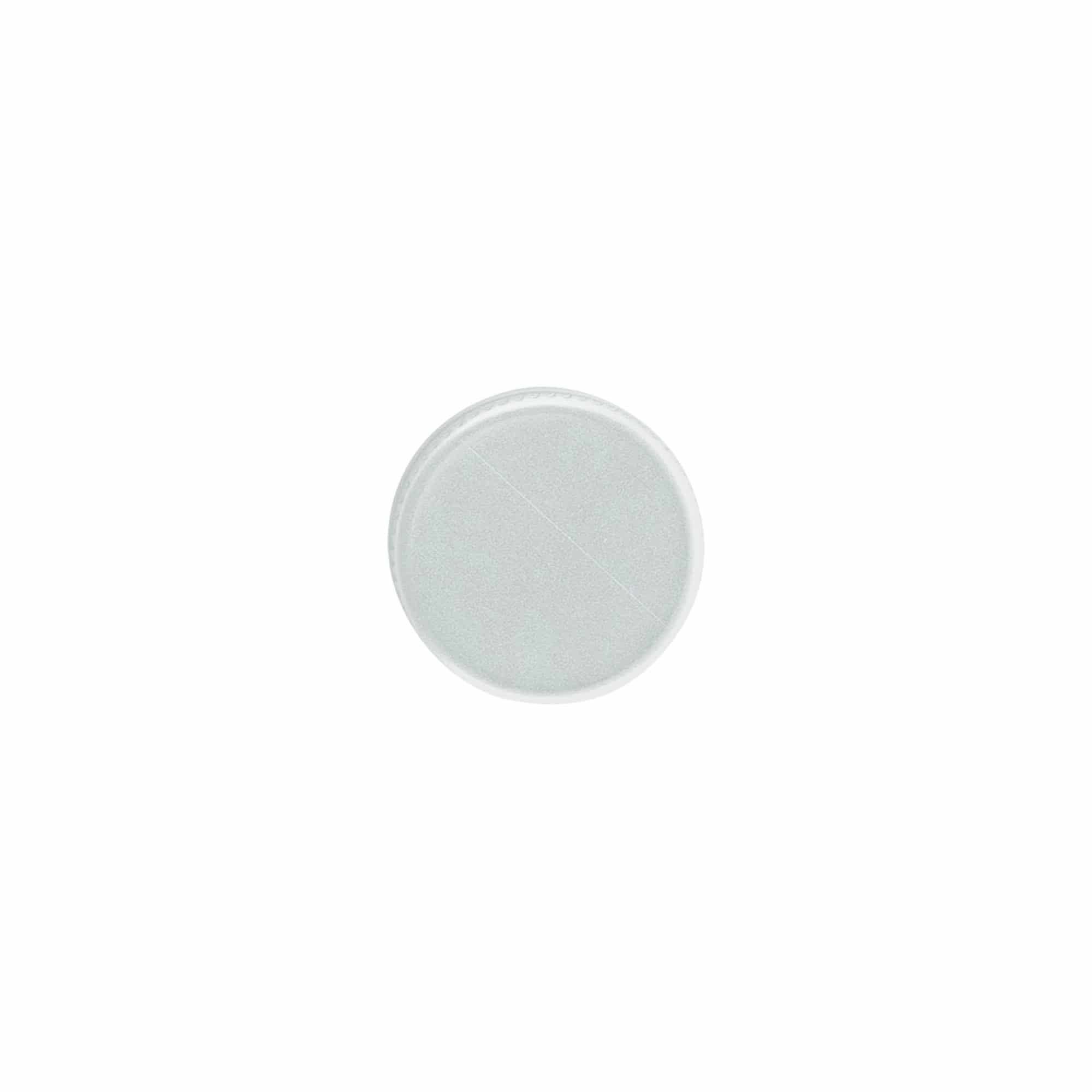 Schroefdop, metaal, zilver, voor monding: PP 24
