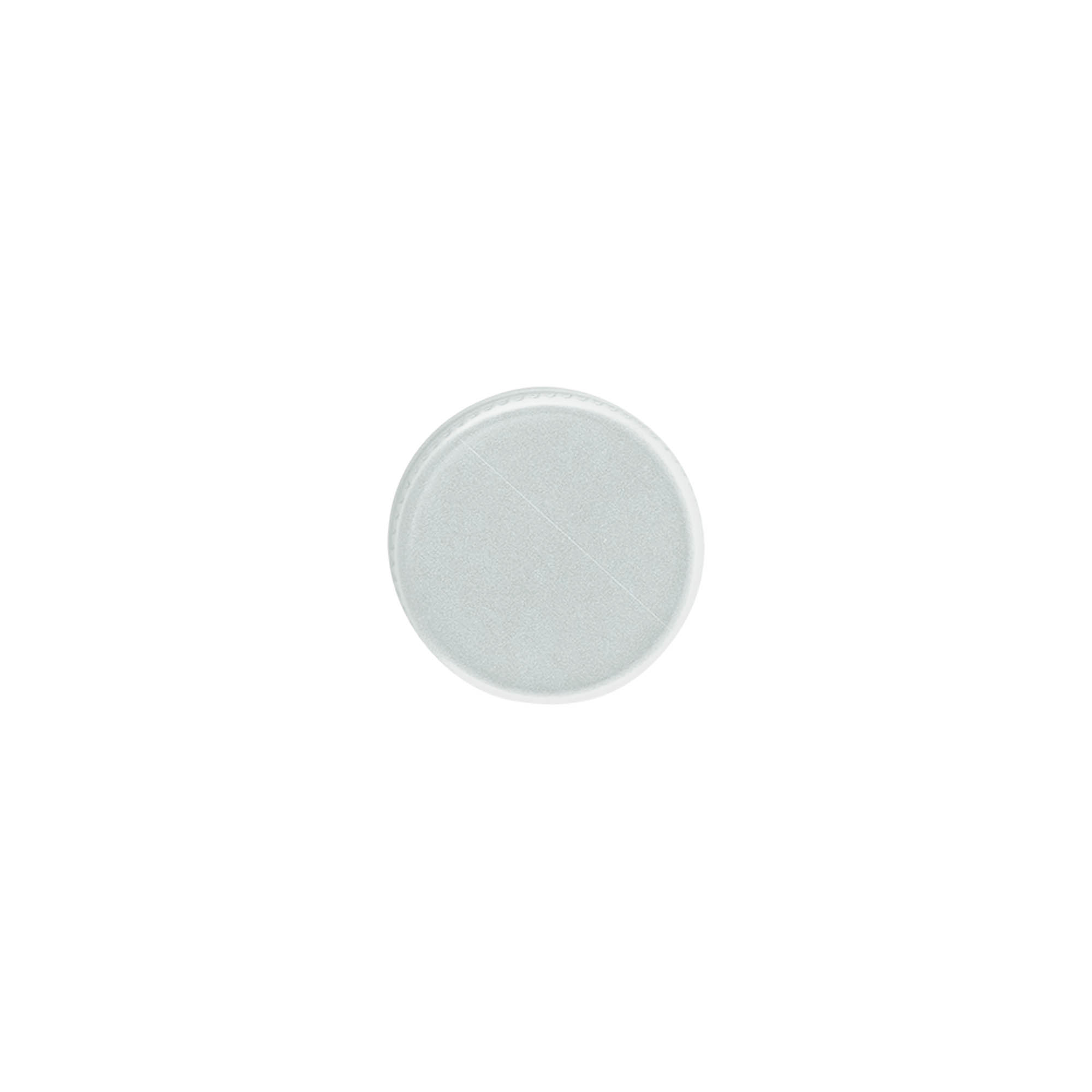 Schroefdop, metaal, zilver, voor monding: PP 24 Schroefdop, metaal, zilver, voor monding: PP 24