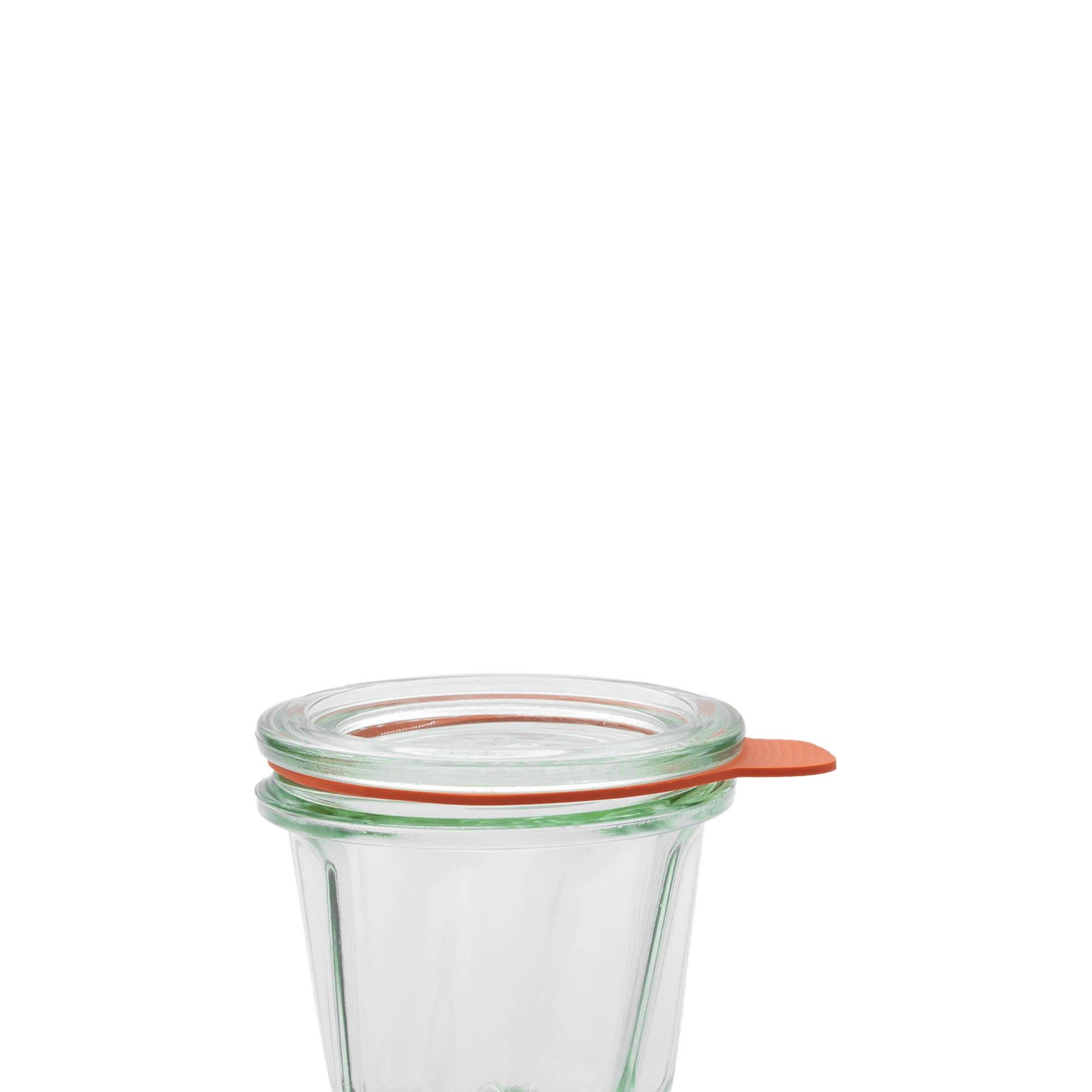 WECK-inmaakring RR60 #, rood, opening: ronde rand