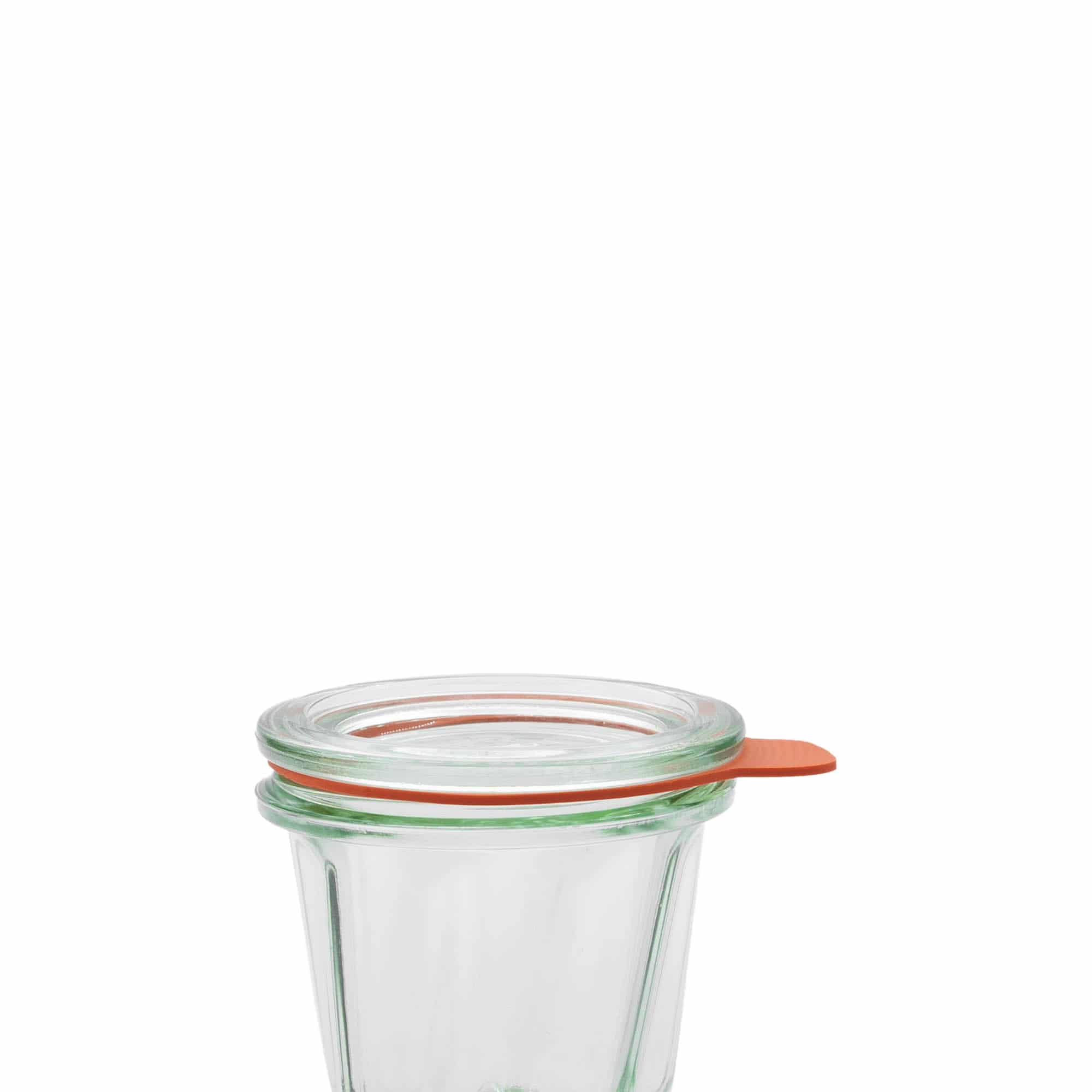 WECK-inmaakring RR60 #, rood, opening: ronde rand