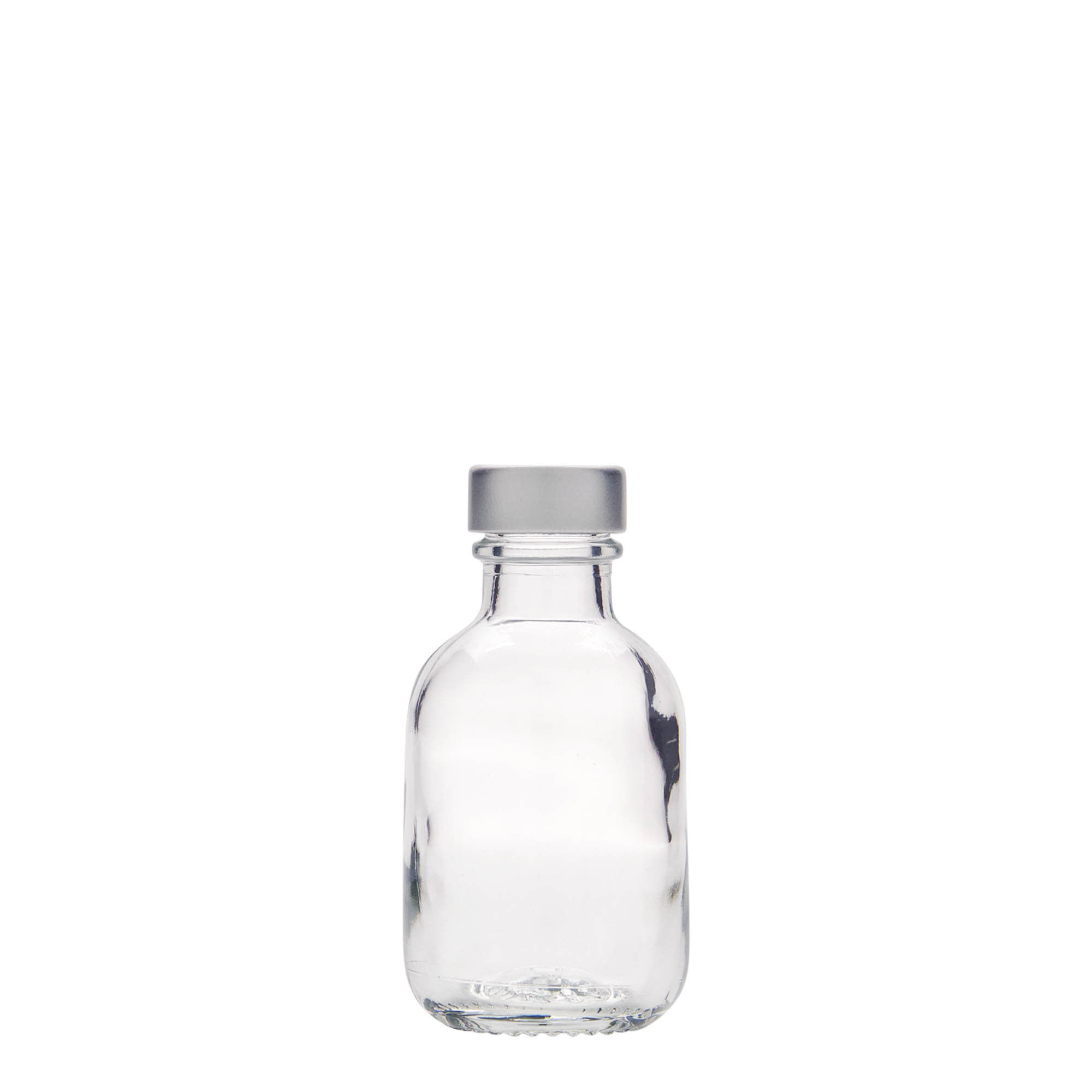 50 ml glazen fles 'Lotto', opening: GPI 22 50 ml glazen fles 'Lotto', opening: GPI 22